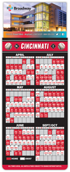 Magna-Card Business Card Magnet - Baseball Schedules (3.5 x 9)
