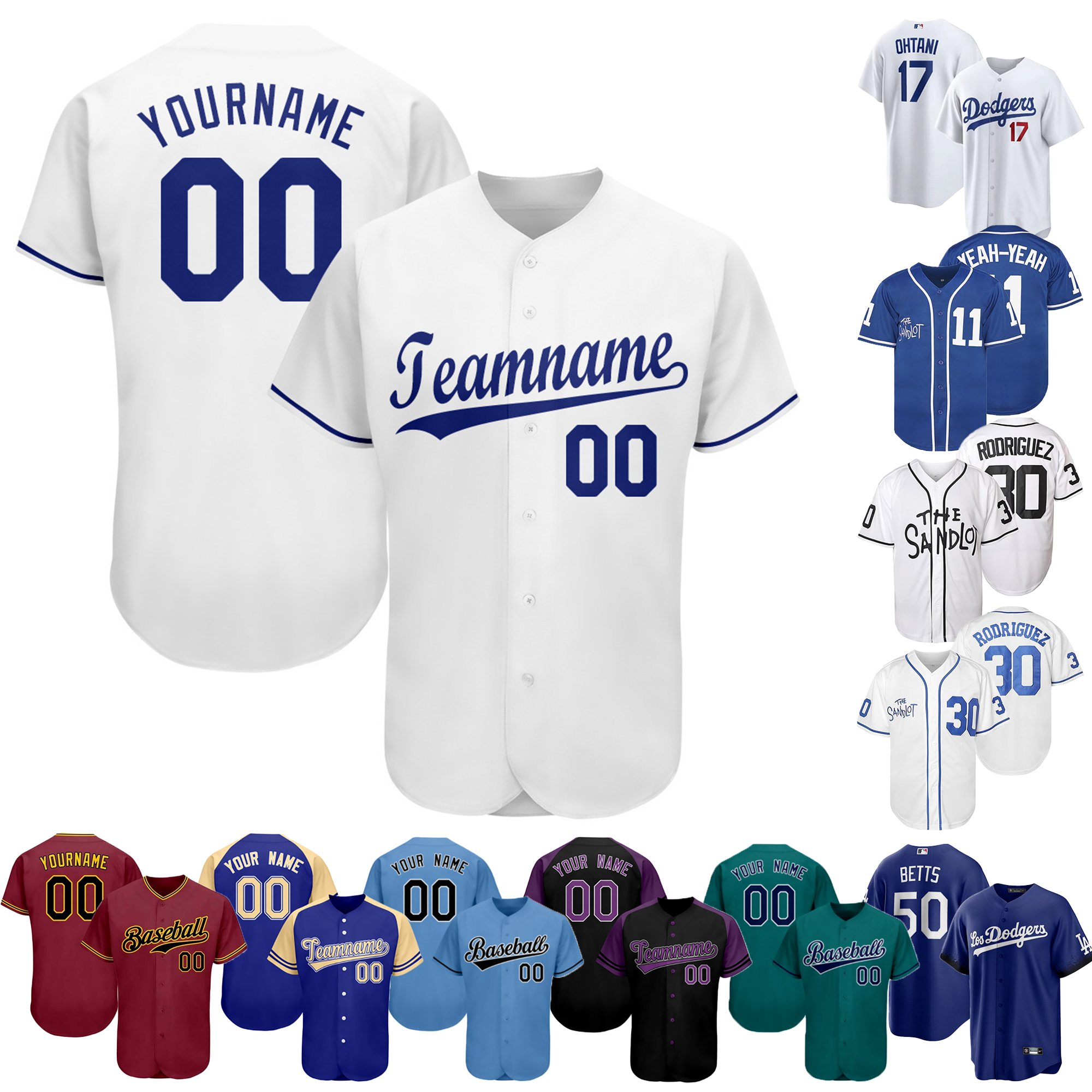 MOQ 20 Custom Baseball Jersey 4
