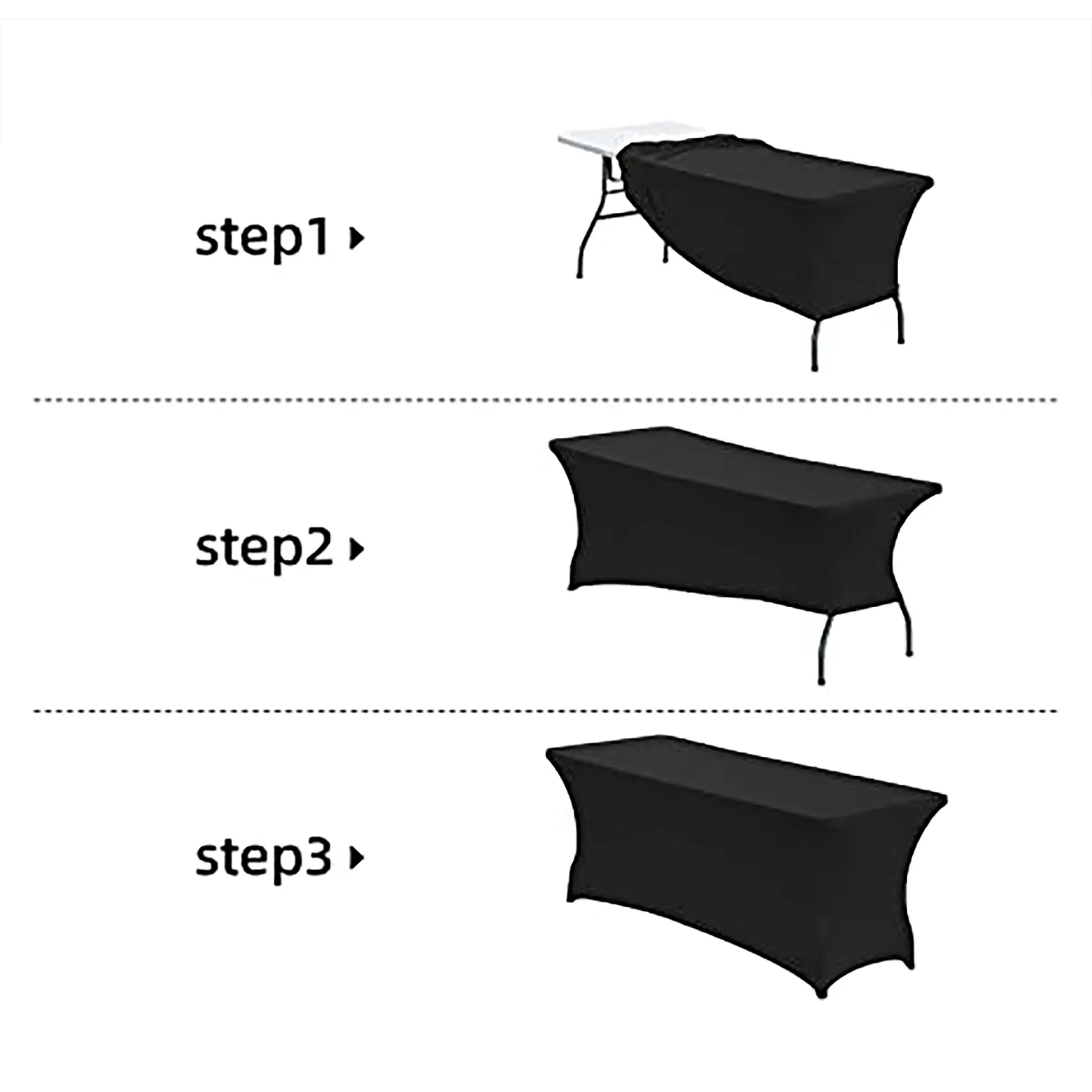 6FT Stretch Spandex Table Cover 7