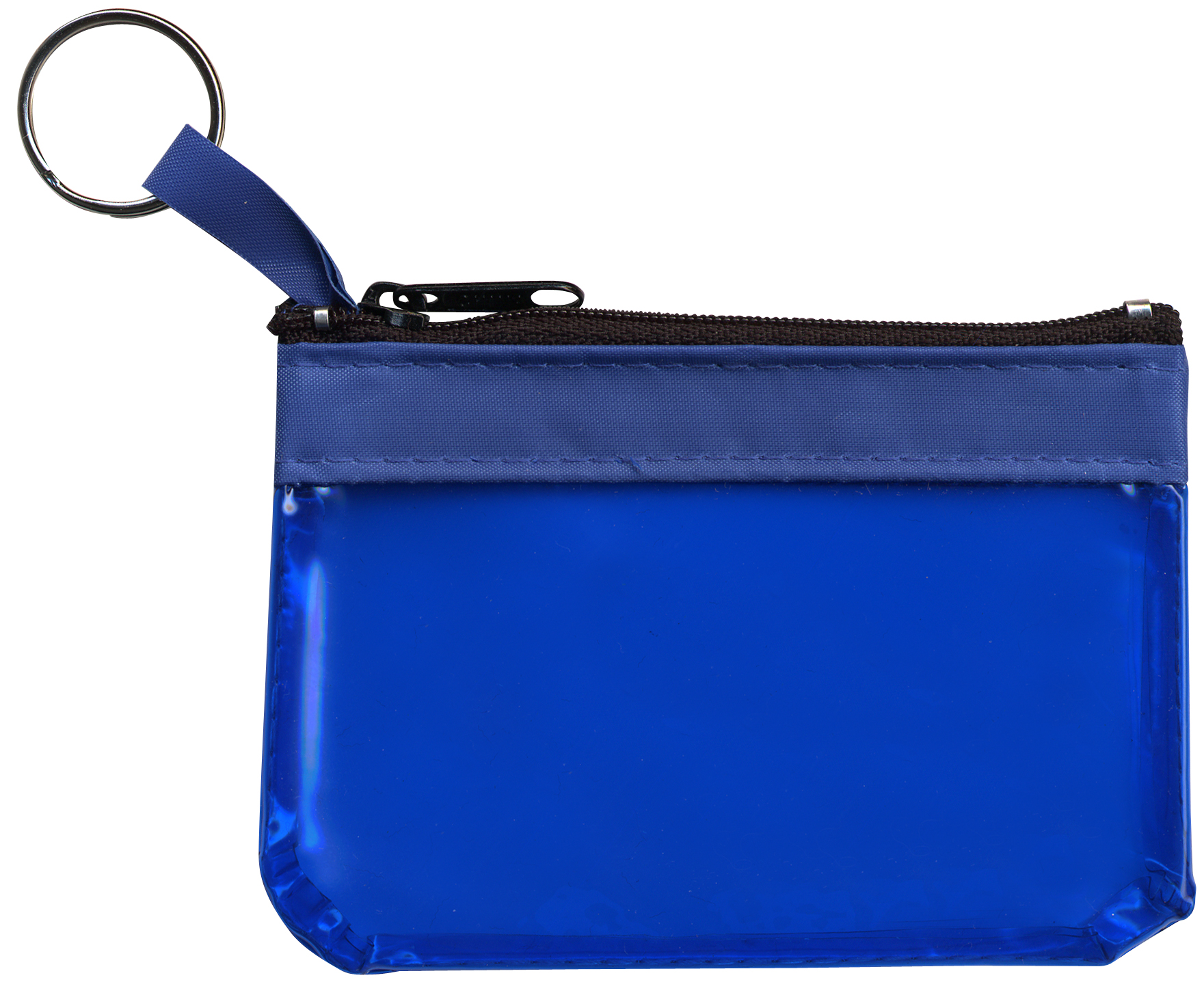 The Rainbow Translucent/ Crystal Clear Zip Pouches w/ Key Ring 13