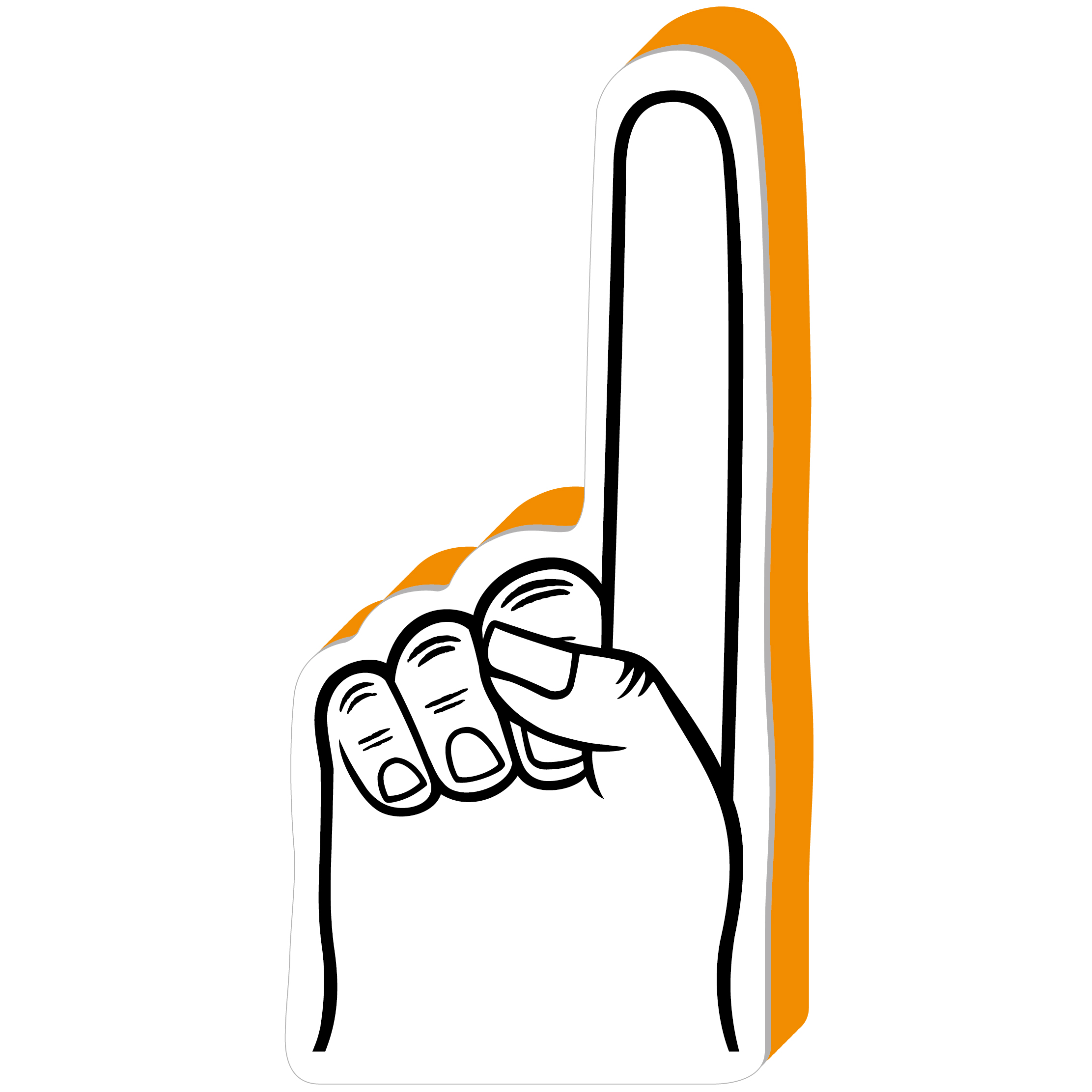 16" Signature Foam Hand 59