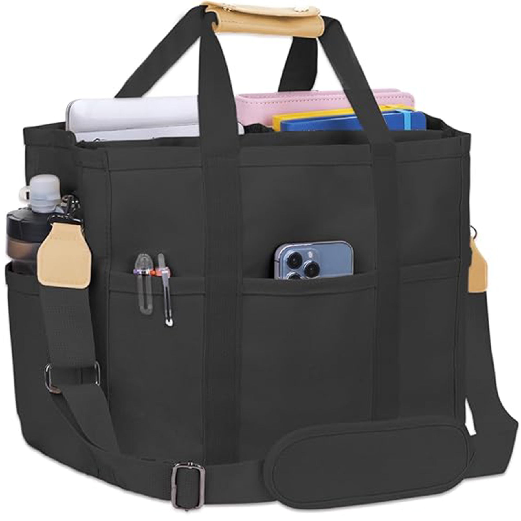 Multifunctional Canvas Tote Bag 24