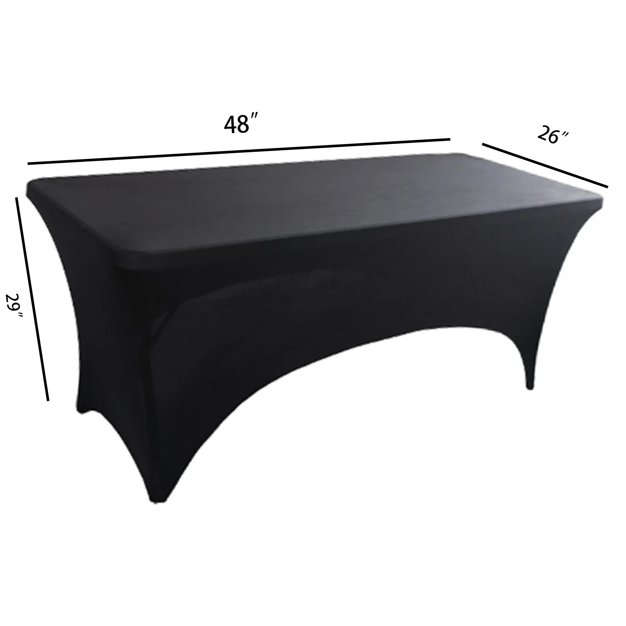 Custom 6FT 230G Full Color Upscale Hotel Restaurant Elastic 7