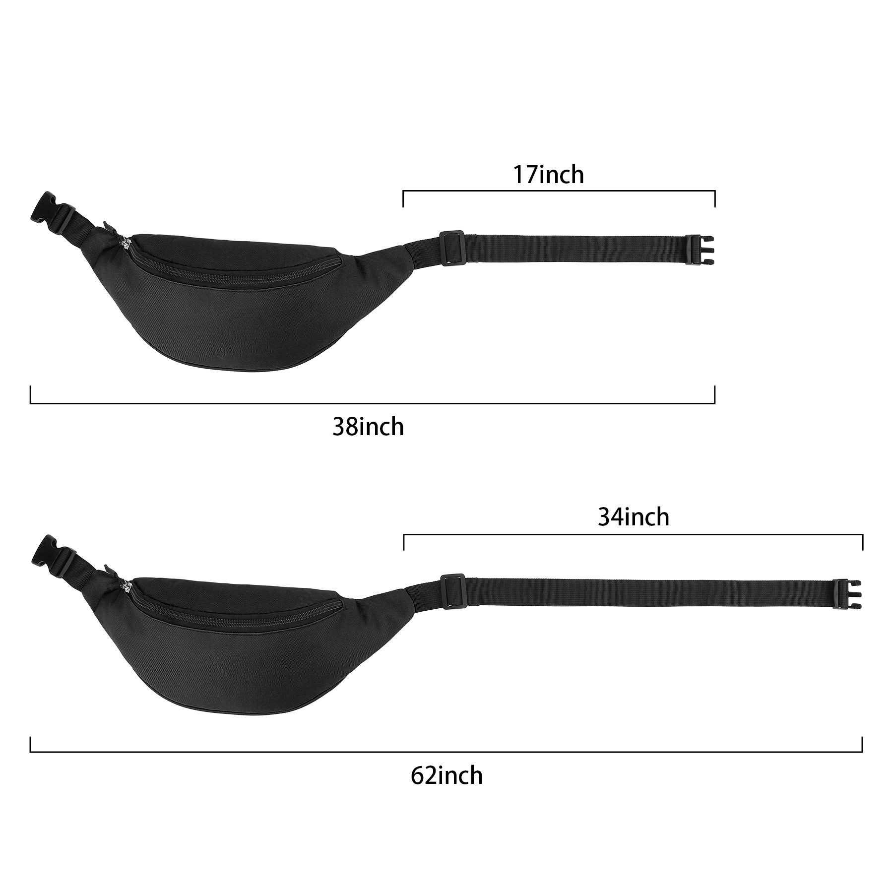 Large Capacity Hipster Outdoor Fanny Pack 34