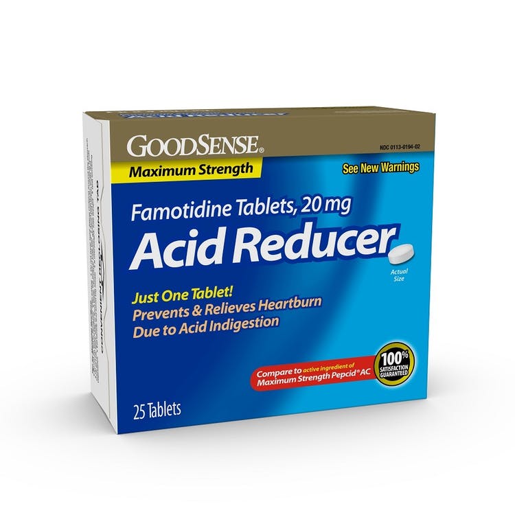 GoodSense Acid Reducer Famotidine - 20 mg 3
