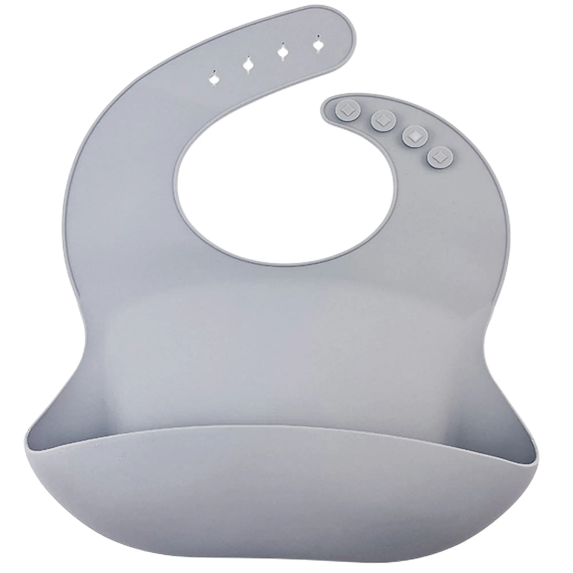 Unisex Waterproof Silicone Baby Bibs 25