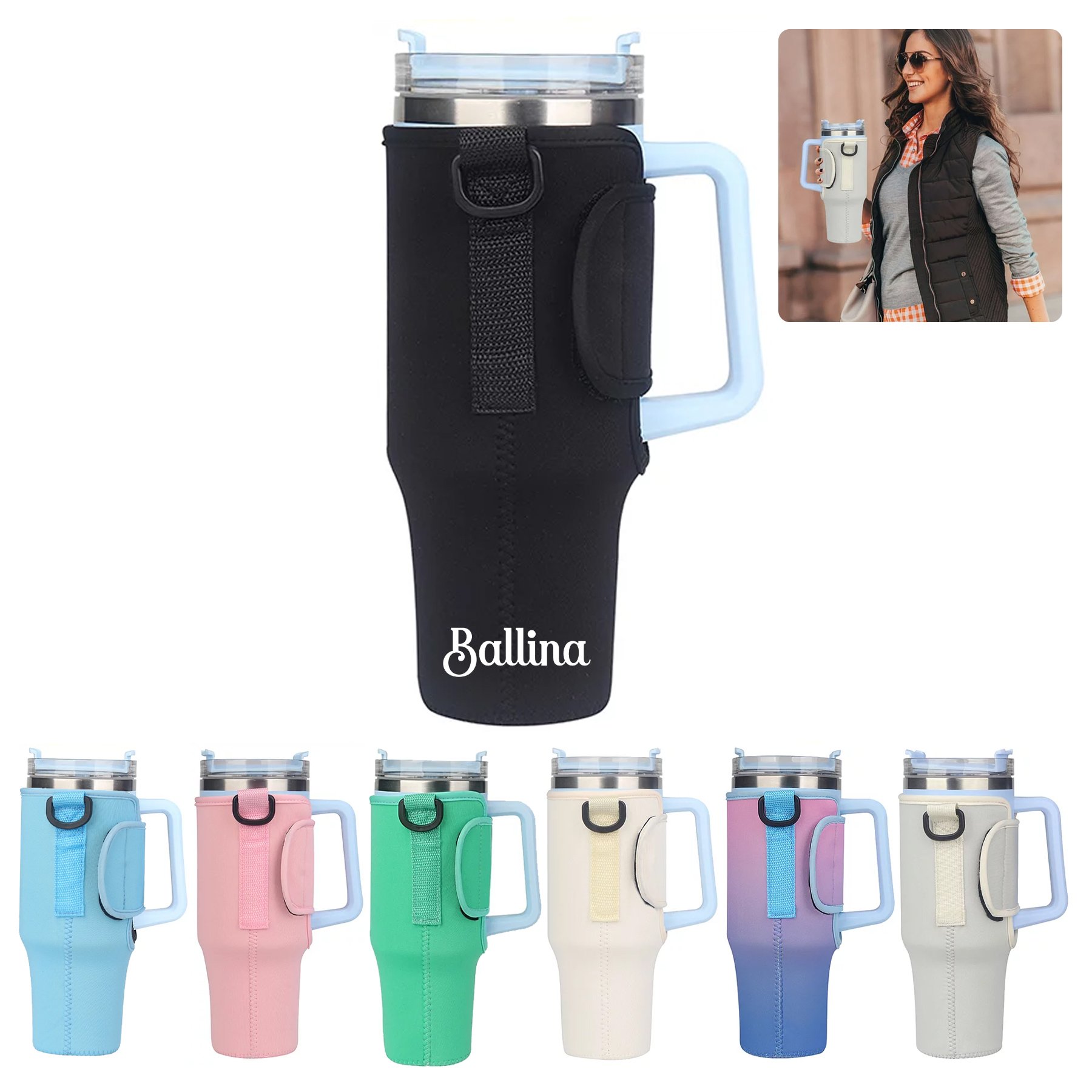 40OZ Tumbler Carrier Holder 5