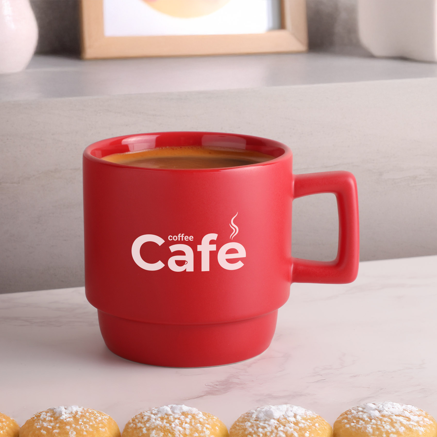 Toledo 11 oz Ceramic Stacking Mug