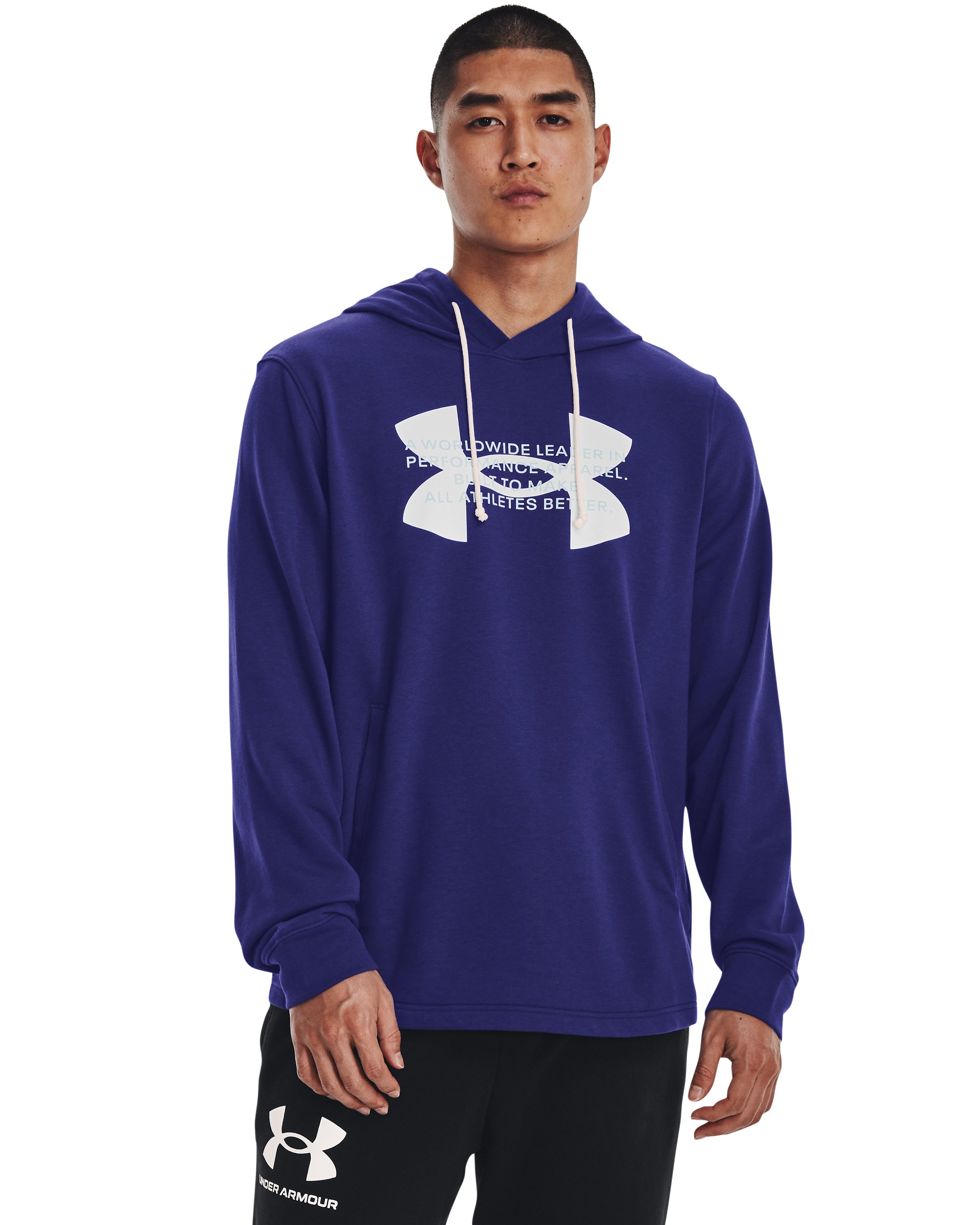 UA Rival Terry Logo Men's Hoodie 19