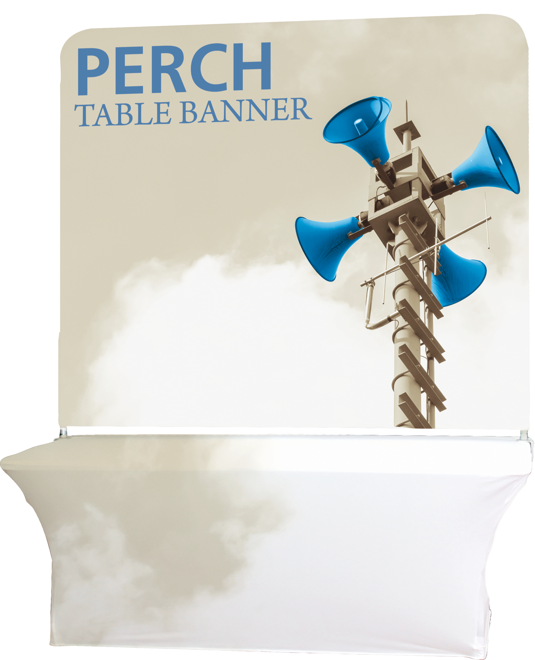 Perch 8' Table Pole Banner - Tall