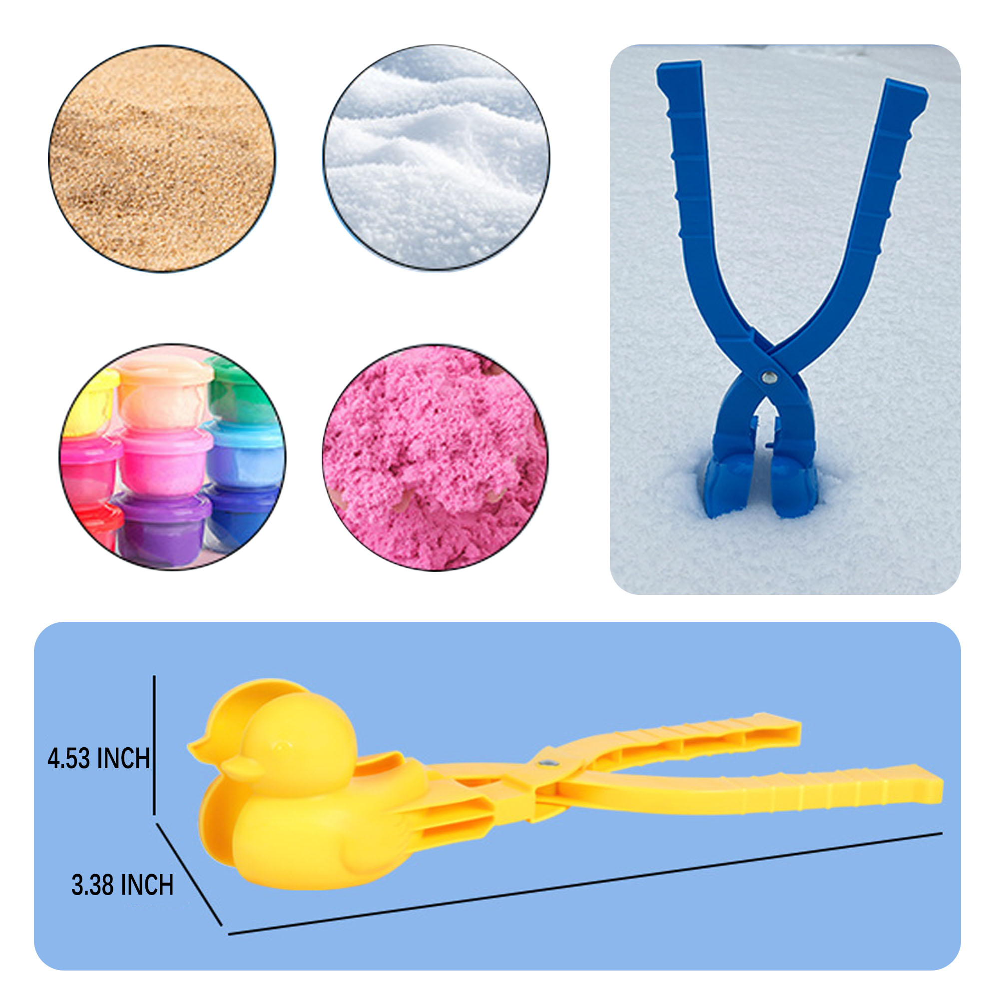 Large Snowball Maker Clip Winter Gift 5