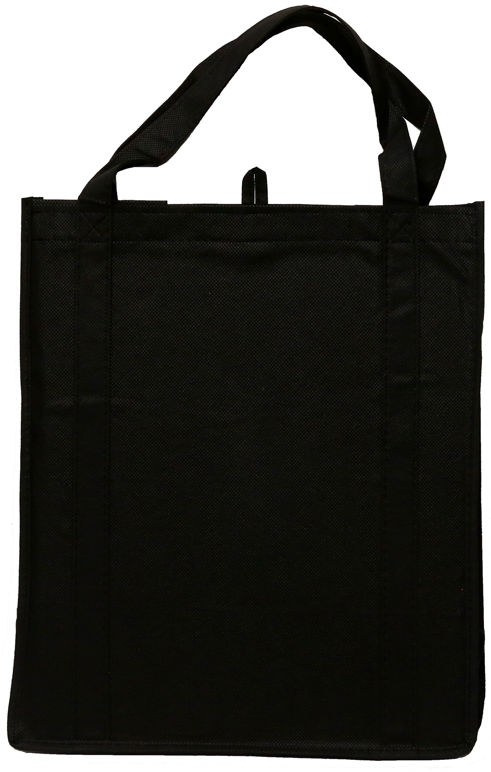Non-Woven Shopper Tote with Plastic Stability Insert 2