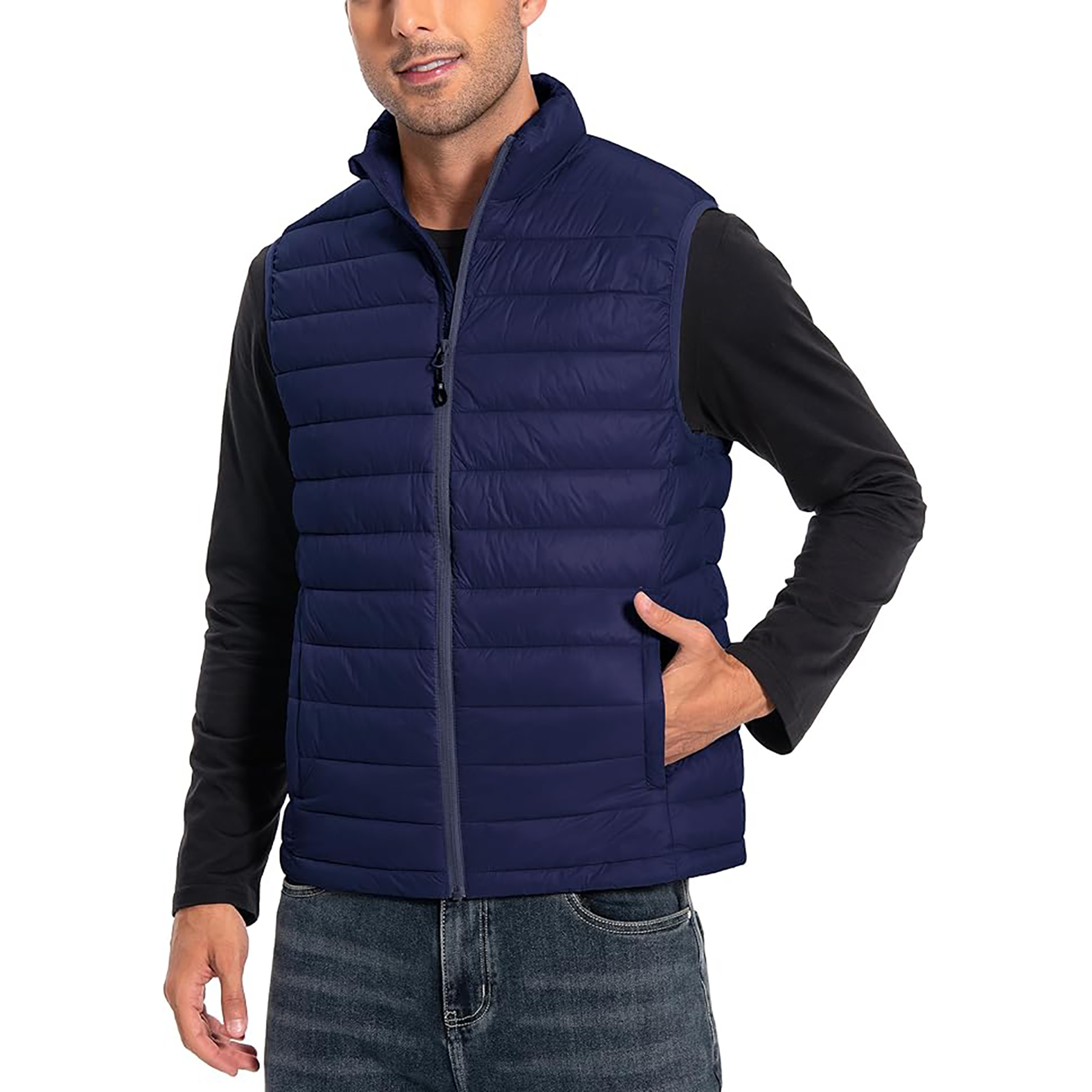 Men's Packable Lightweight Down Vest 25