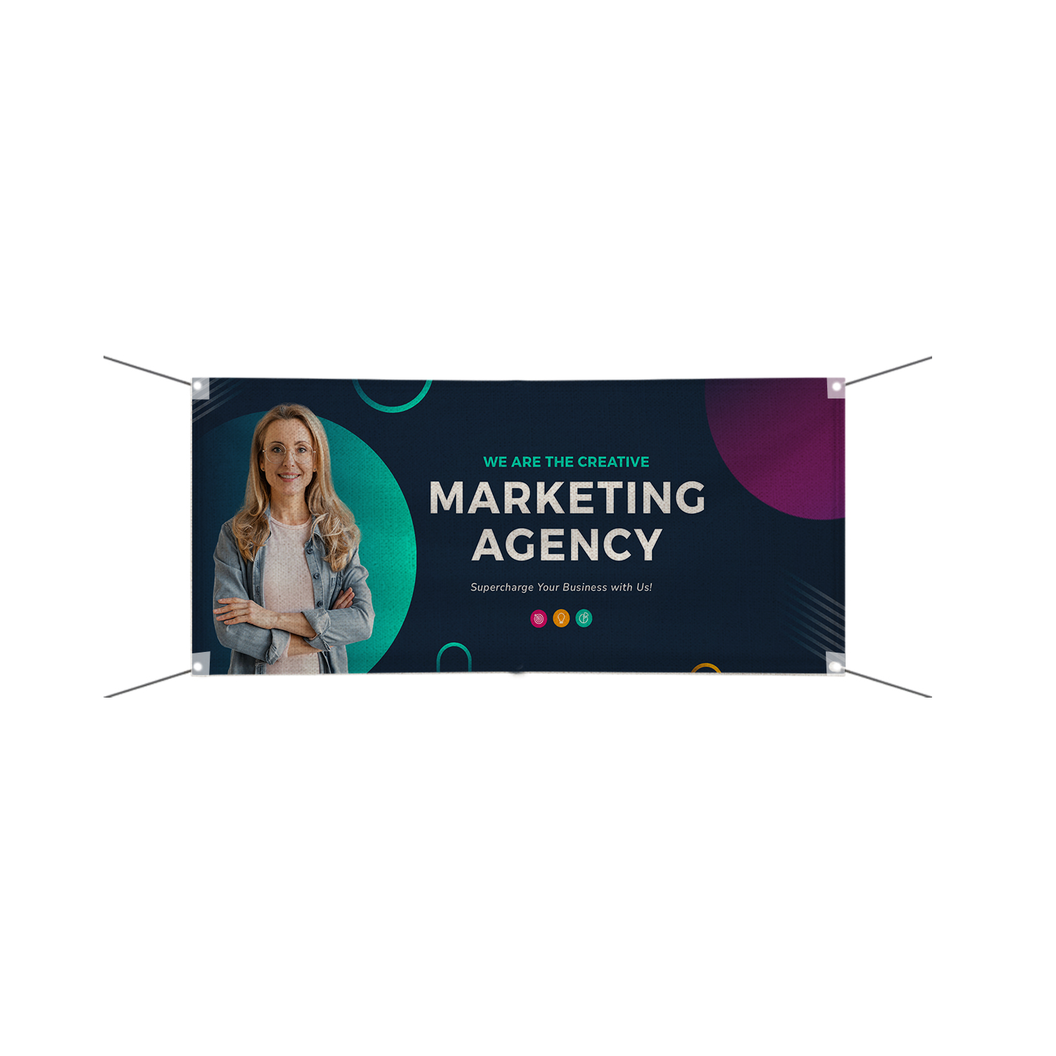 Canvas Banner - 1ft x 1ft