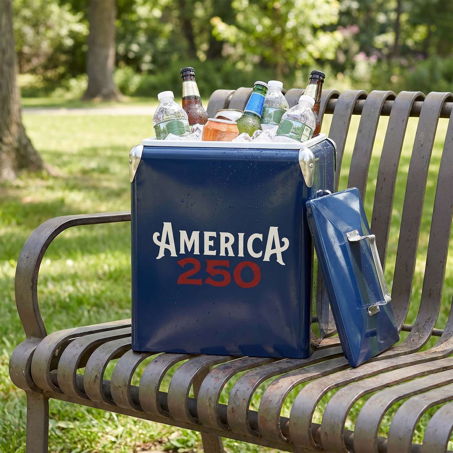 Vintage Cooler, Front Imprint 12