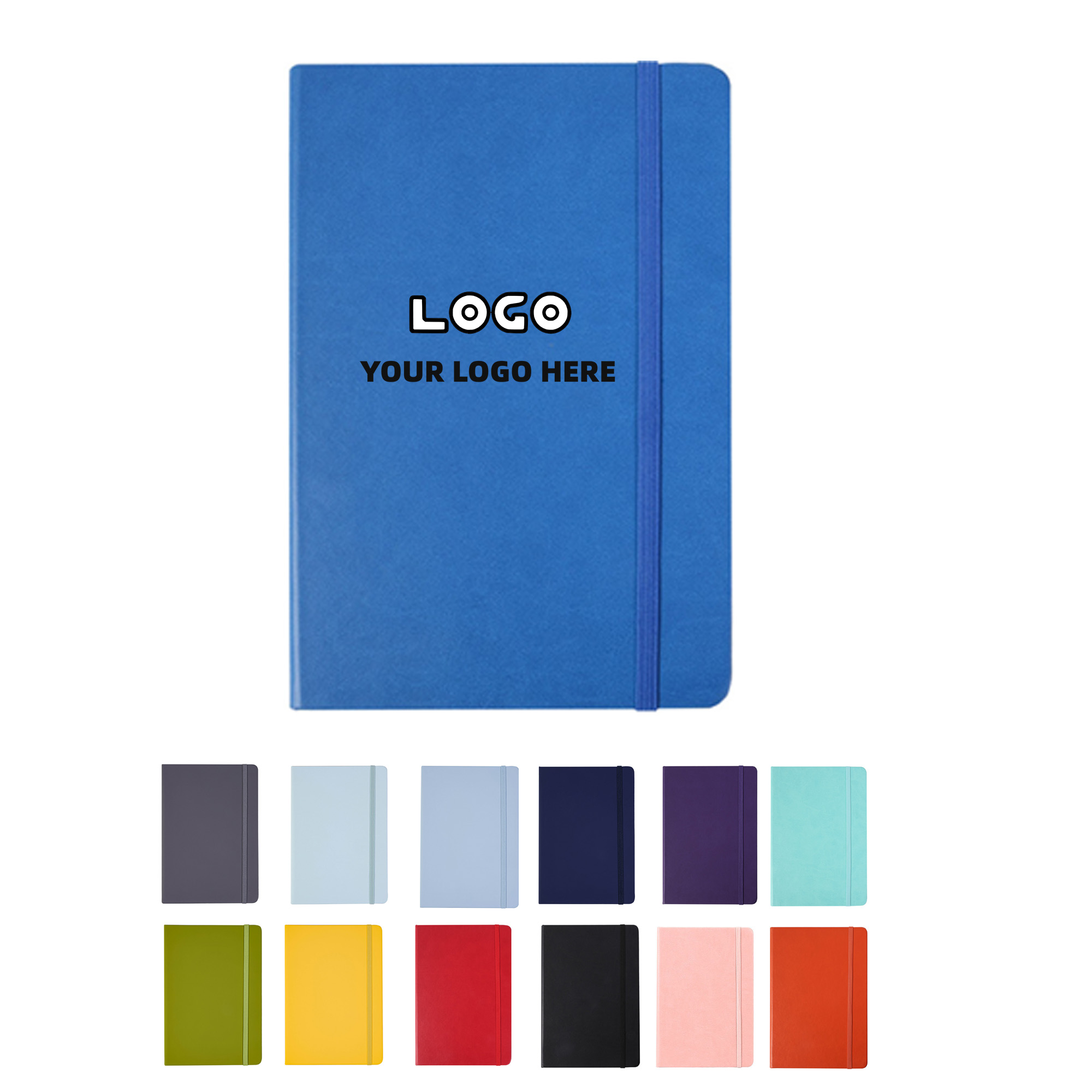 A5 PU Leather Eco-Print Notebook 4