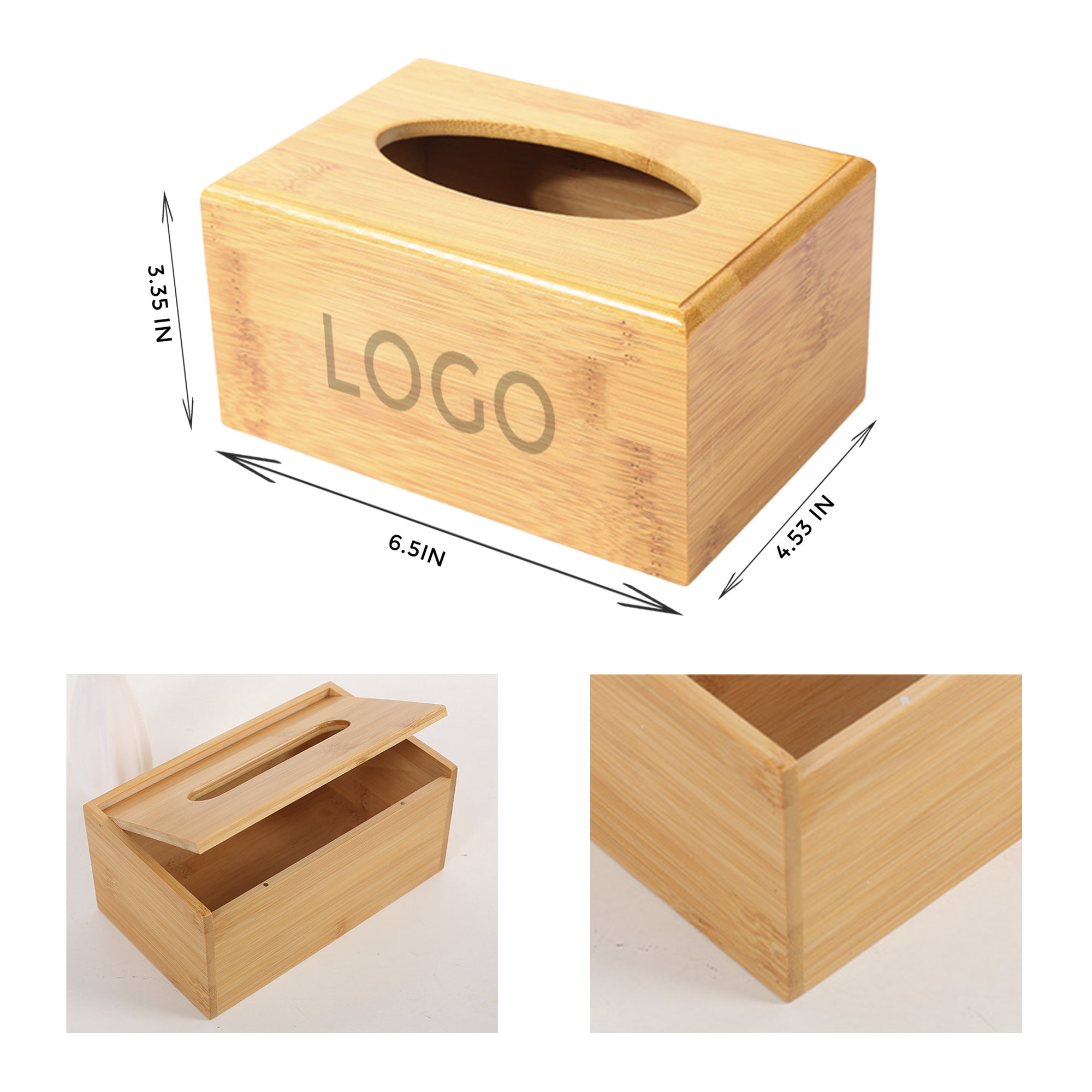 MOQ 10 PCS Durable Tissue Box 3