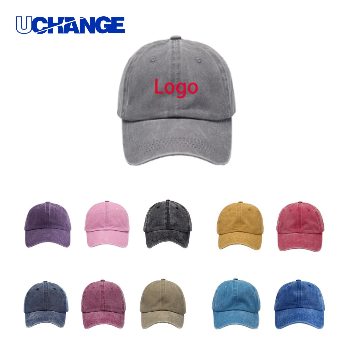 Washed Soft-Top Baseball Cap