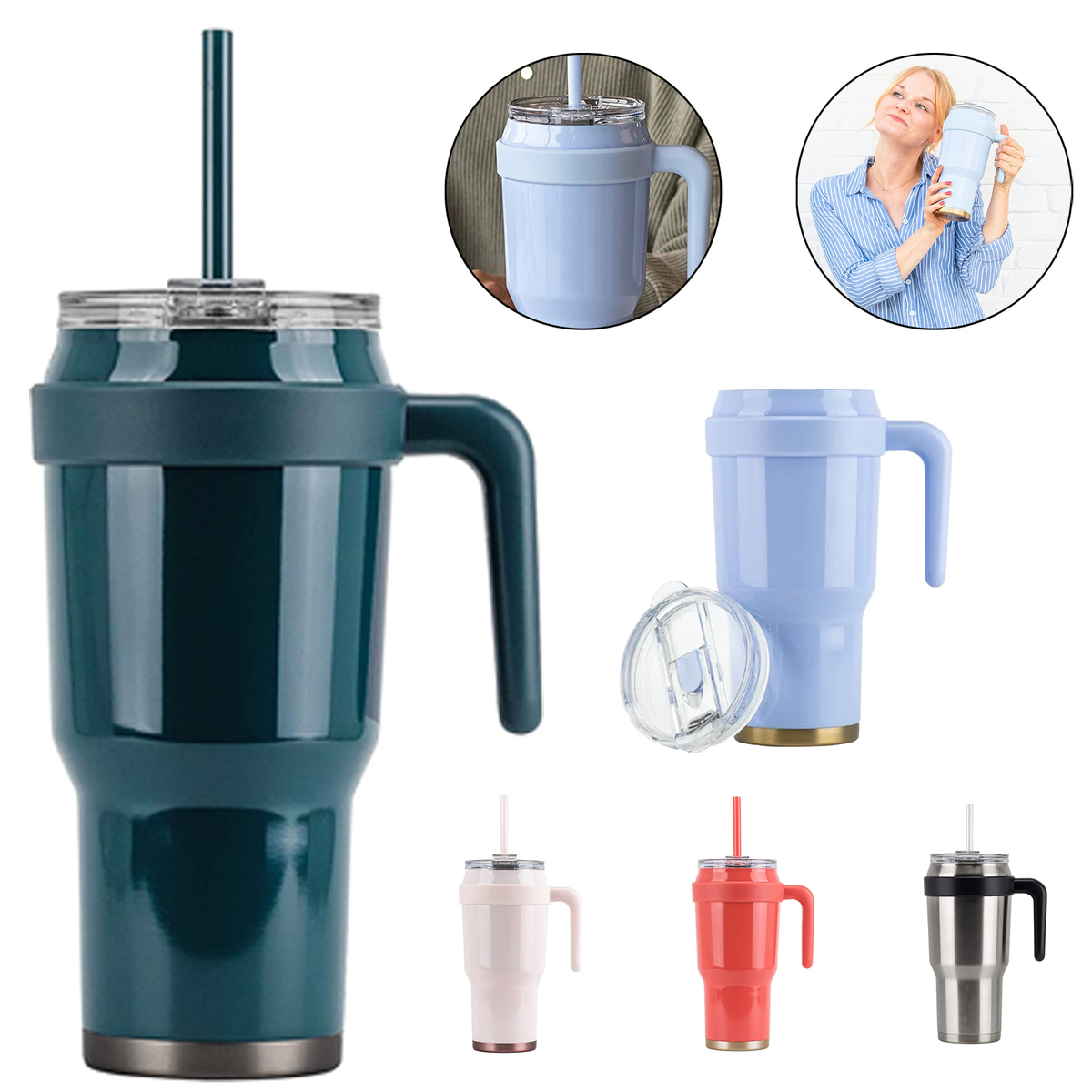 40 oz Stainless Steel Tumbler