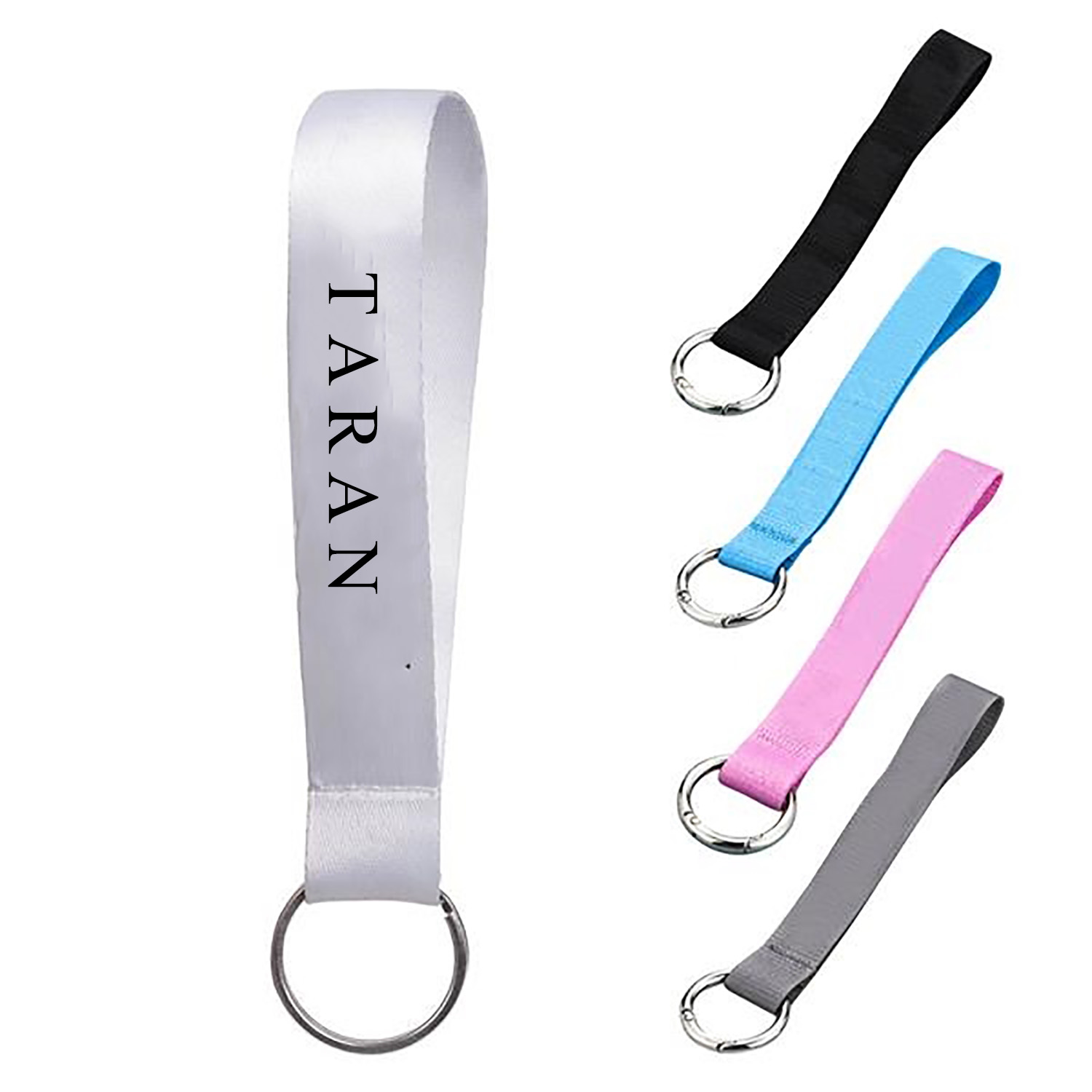 Nylon Wristlet Strap Key Chain 15