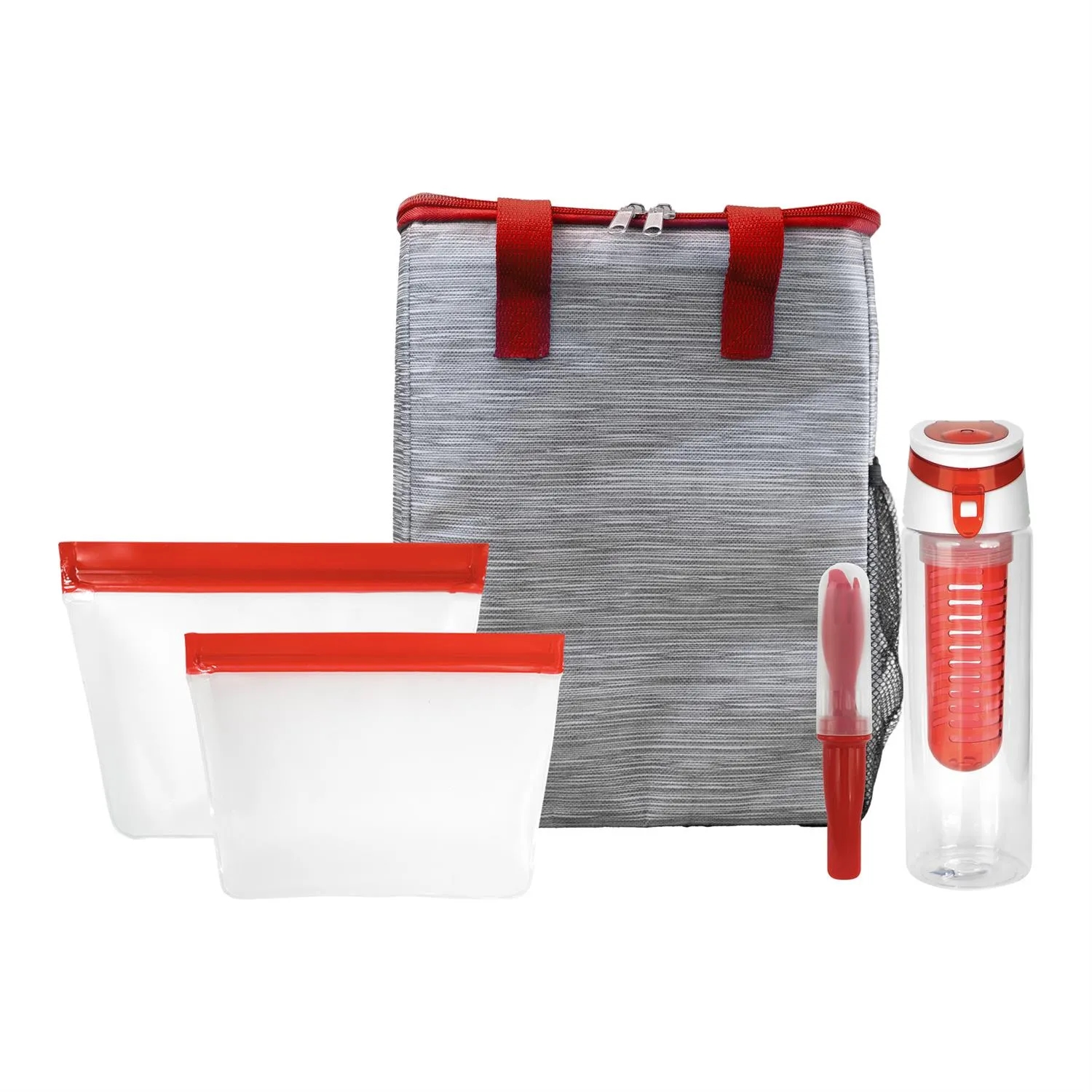 Reusable Beverage & Cutlery Tote Set 2