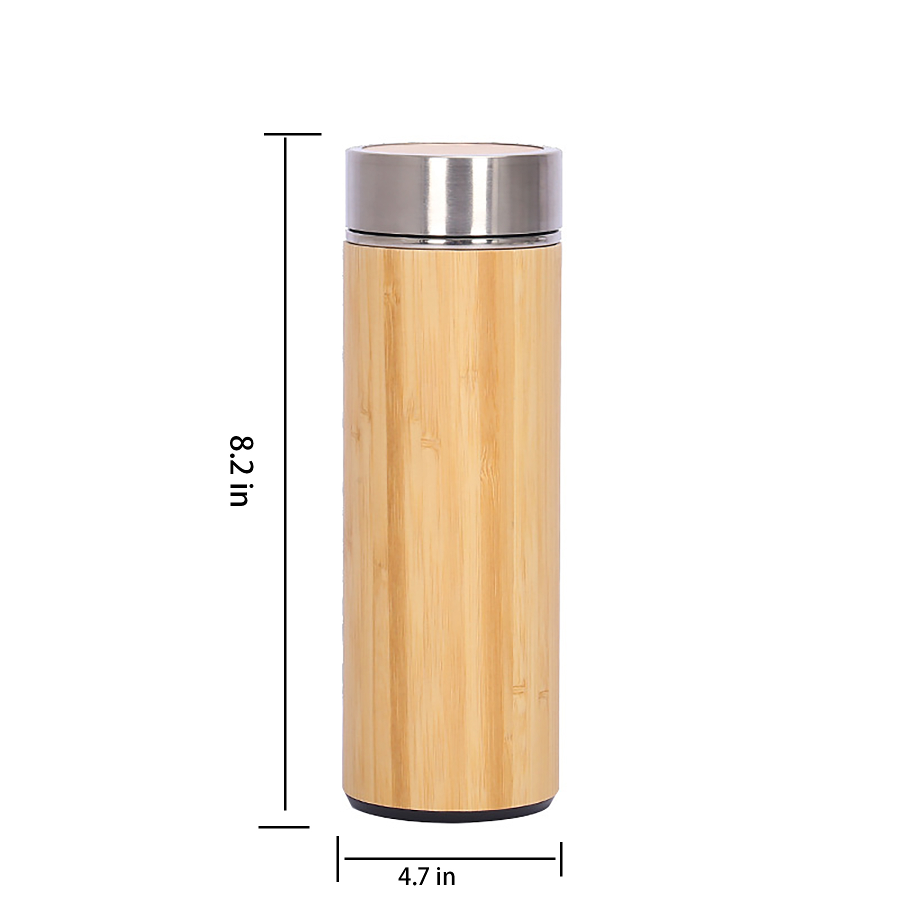 Vacuum Insulated Bamboo Mug 6