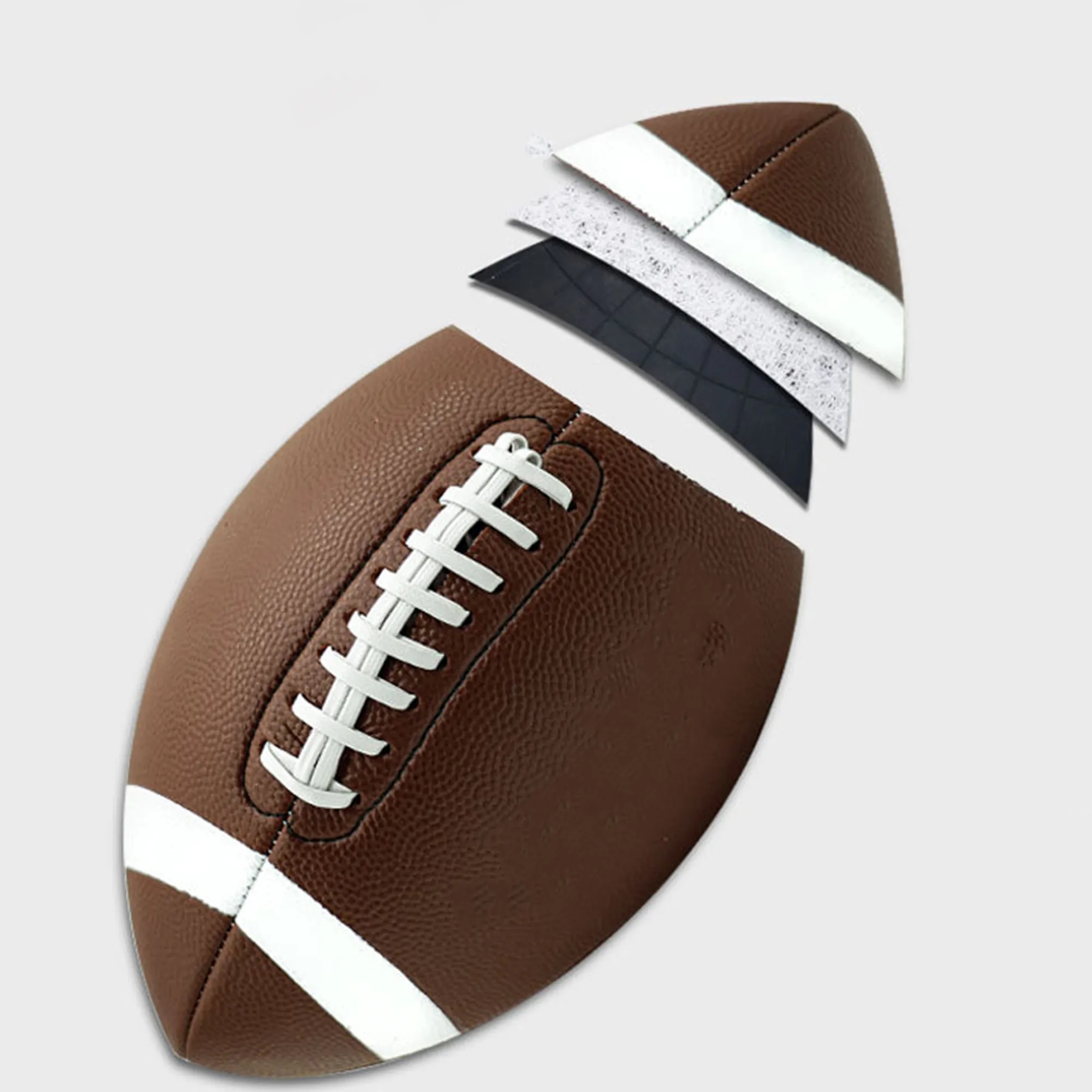#9 Synthetic PU American Football 9