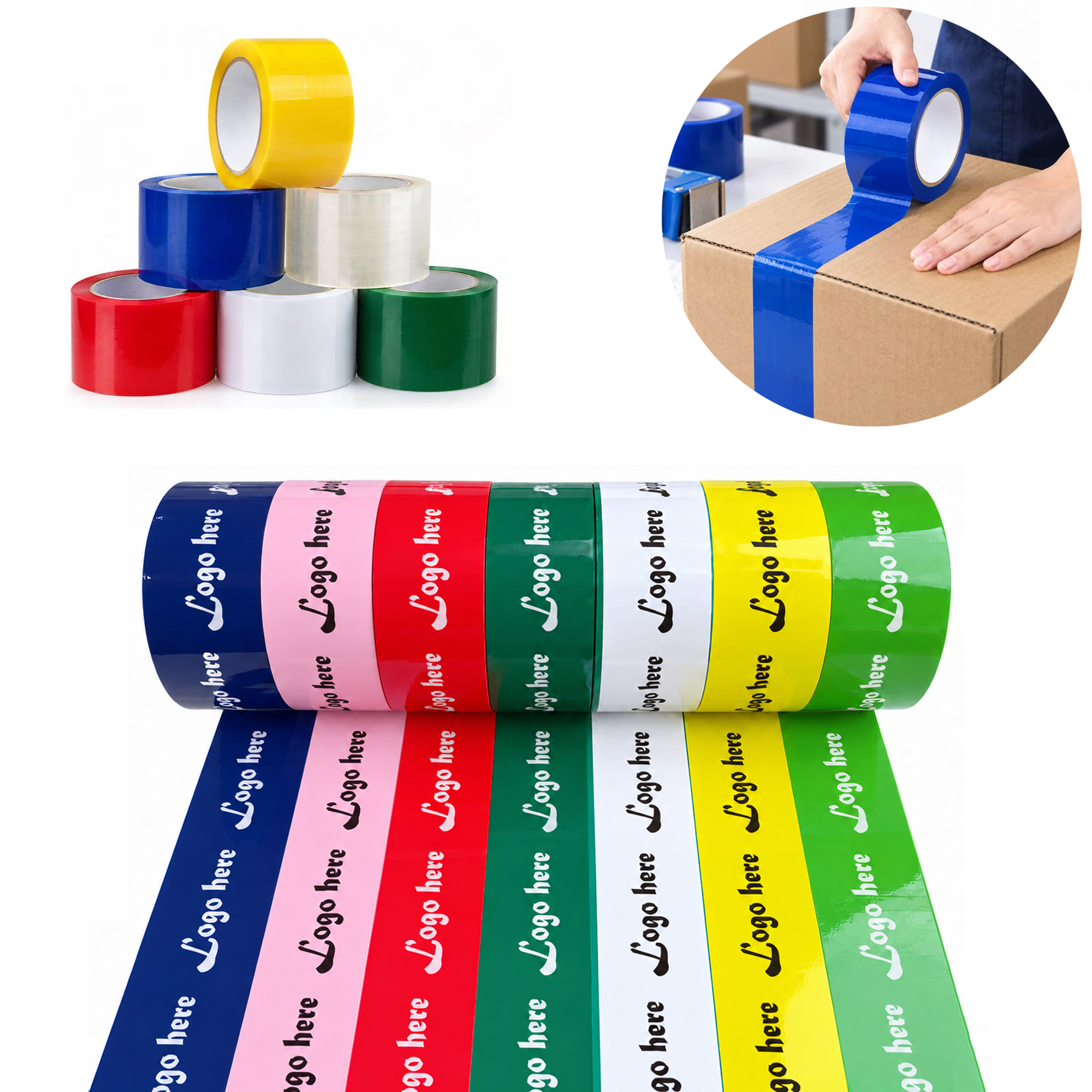 Personalized Carton Sealing Tape For Shipping Boxes 2
