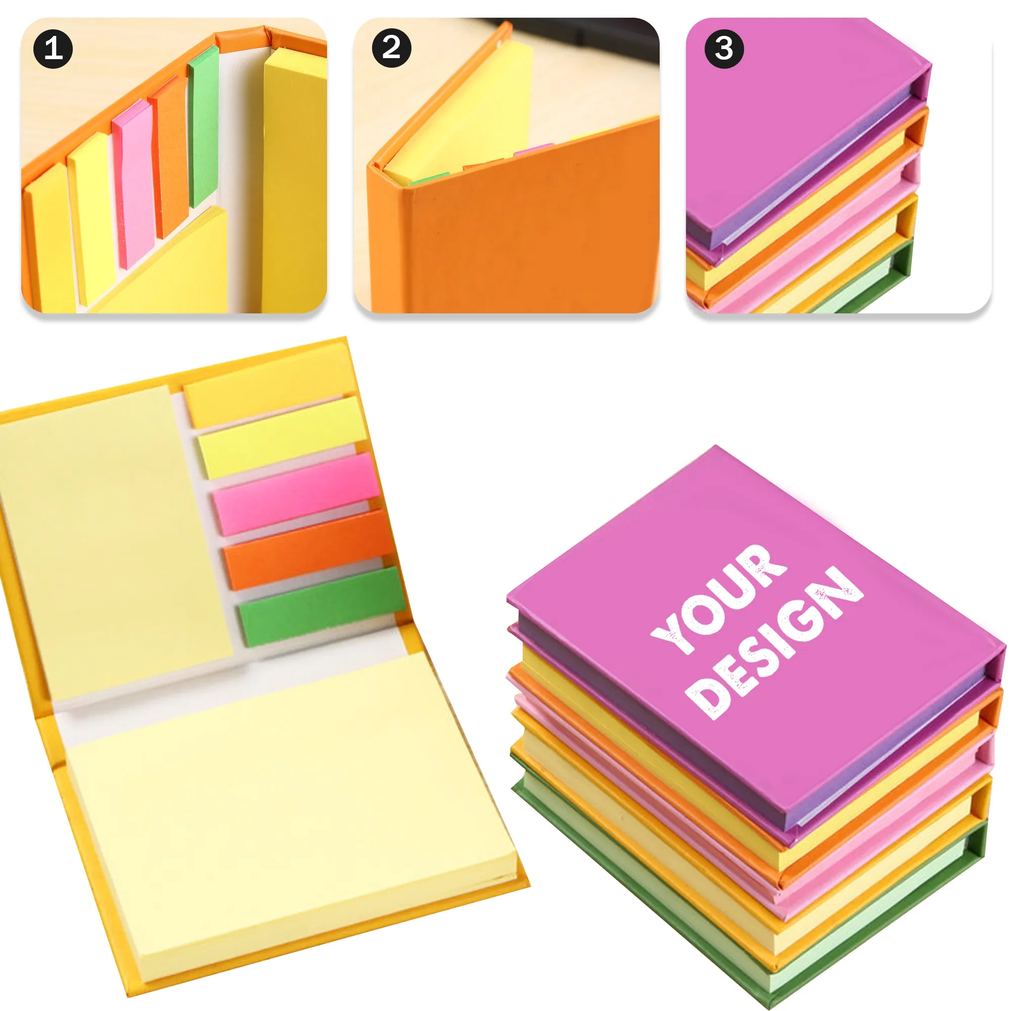 Pocket Sticky Notes NoteBook