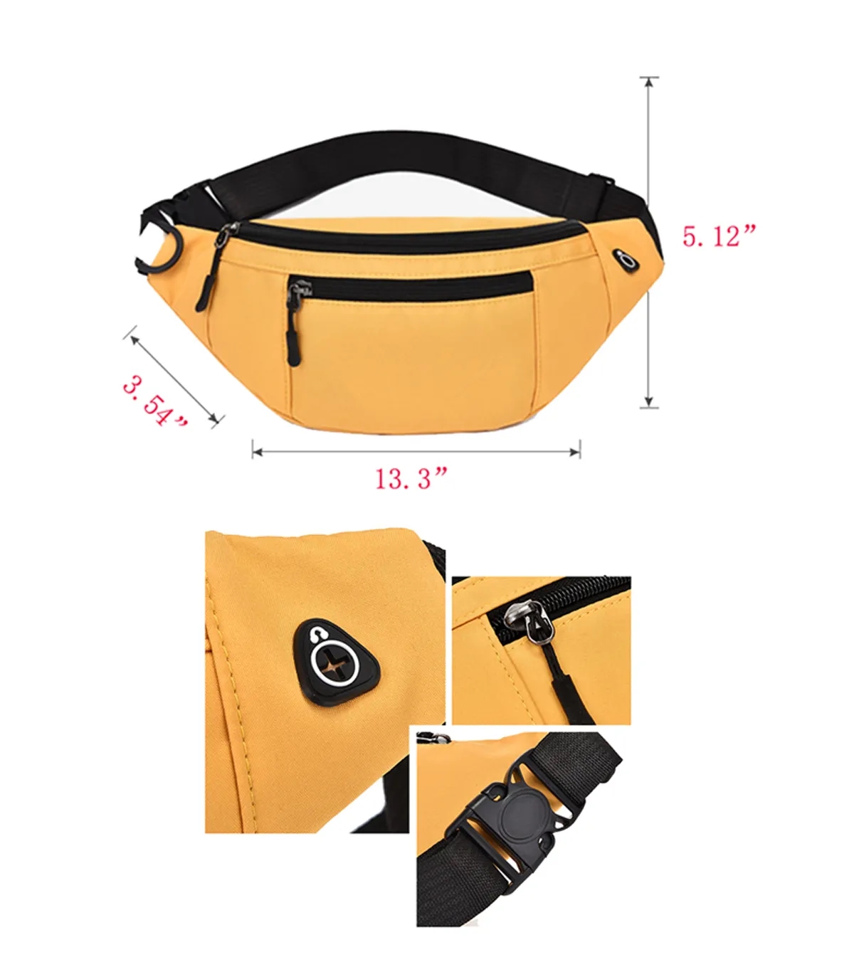 Multifunctional Big Capacity Sports Waist Bag 6