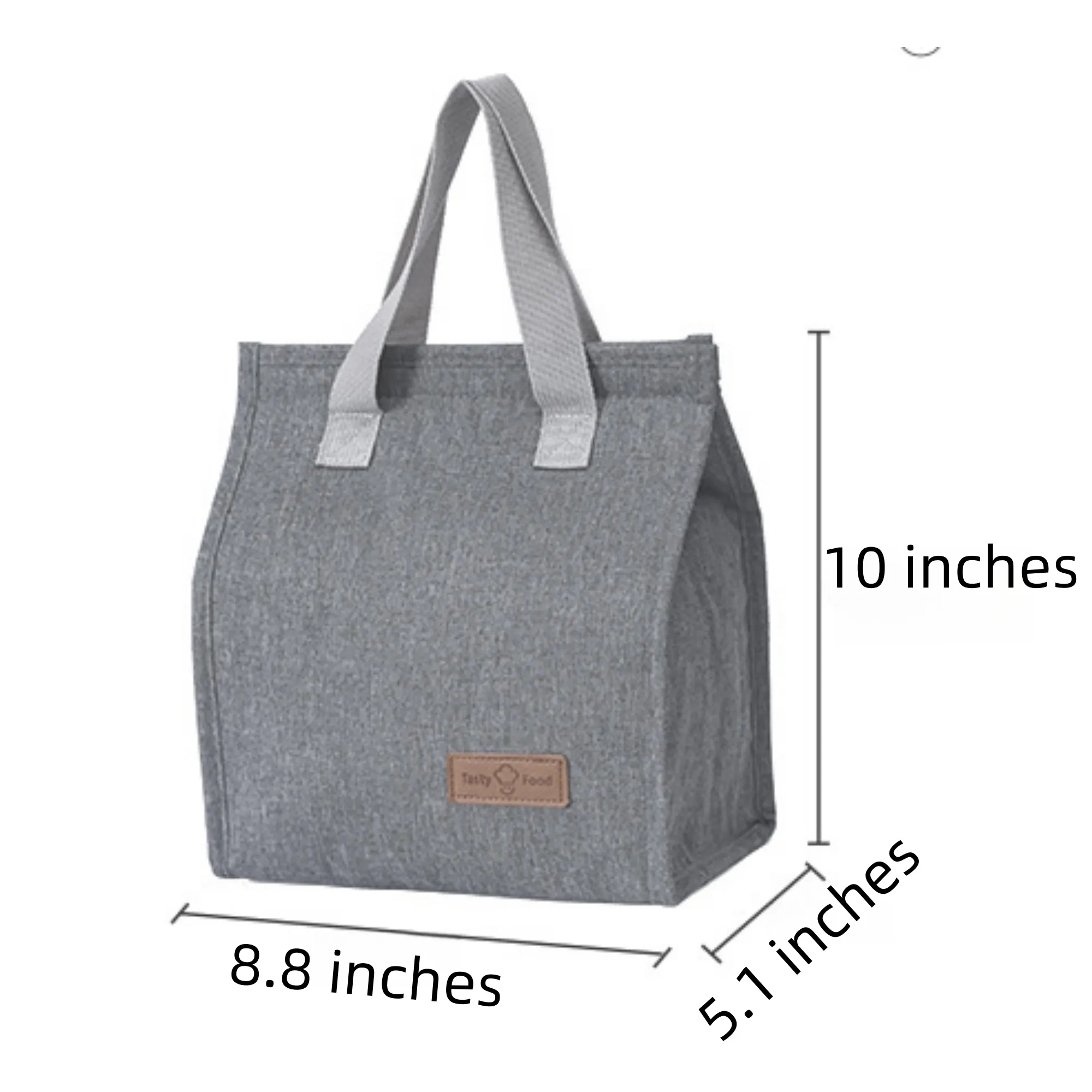 Custom Logo Aluminum Foil Lunch Thermal Insulation Bag 15