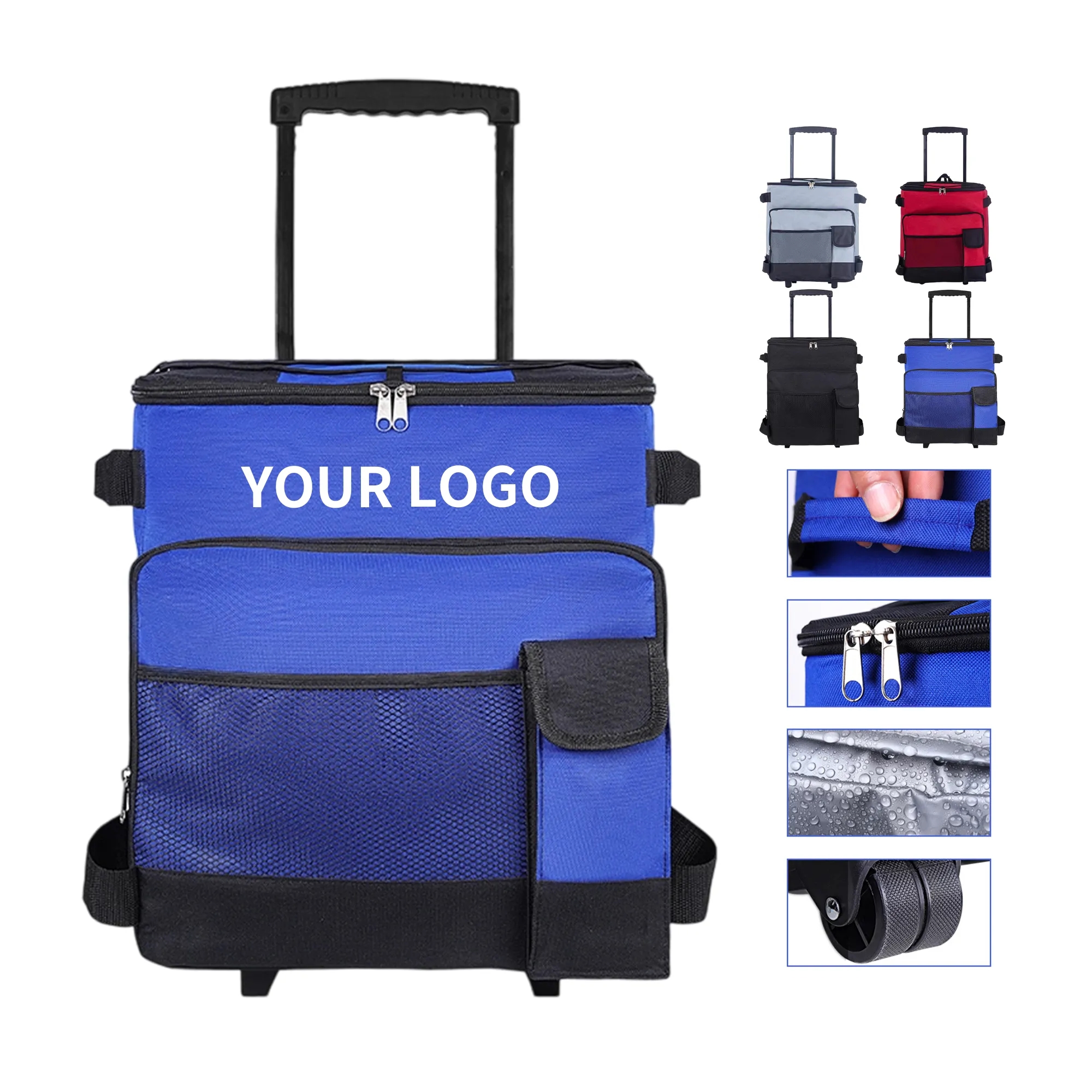 Leakproof Wheeled Collapsible Cooler Bag