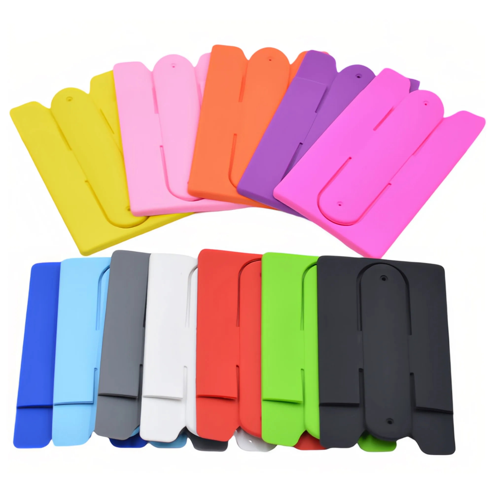Silicone Cellphone Wallet With Phone Stand 7