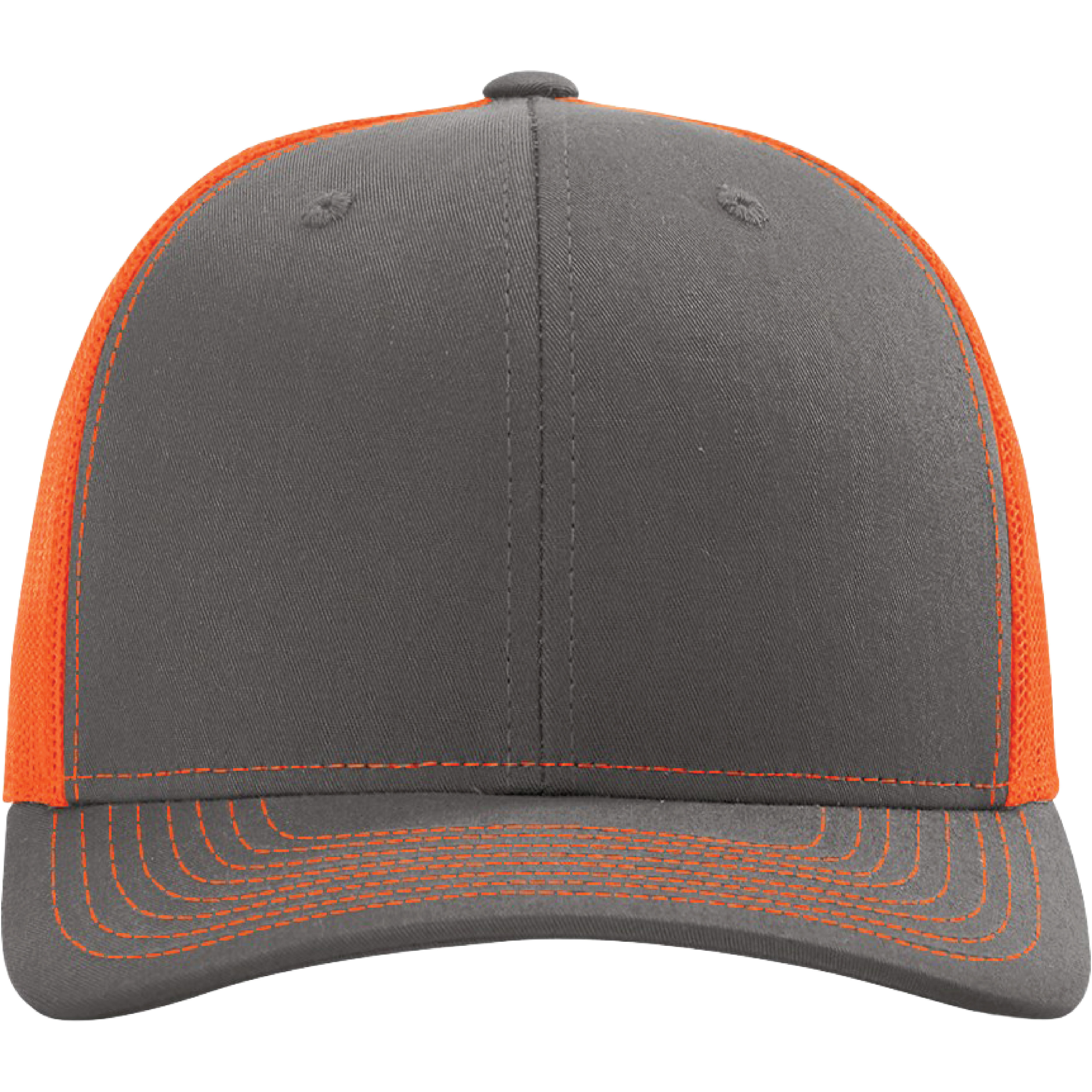 Richardson 112 6-Panel Snapback Trucker Hat w/Leatherette Adhesive Patches or Embroidery 495