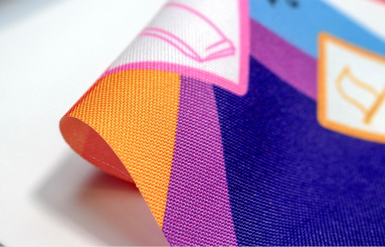 Recycled Fabric - 6' Overall, 4 Sided, Full Color Print Table Cover - FREE SHIPPING 7