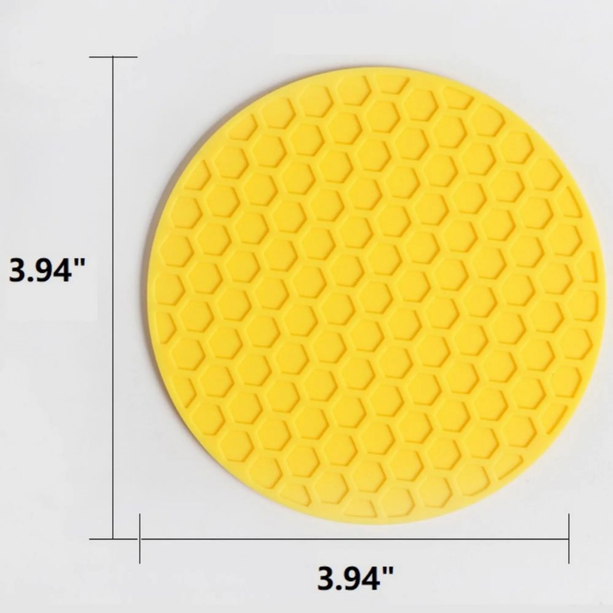 Silicone Honeycomb Round Coasters 7