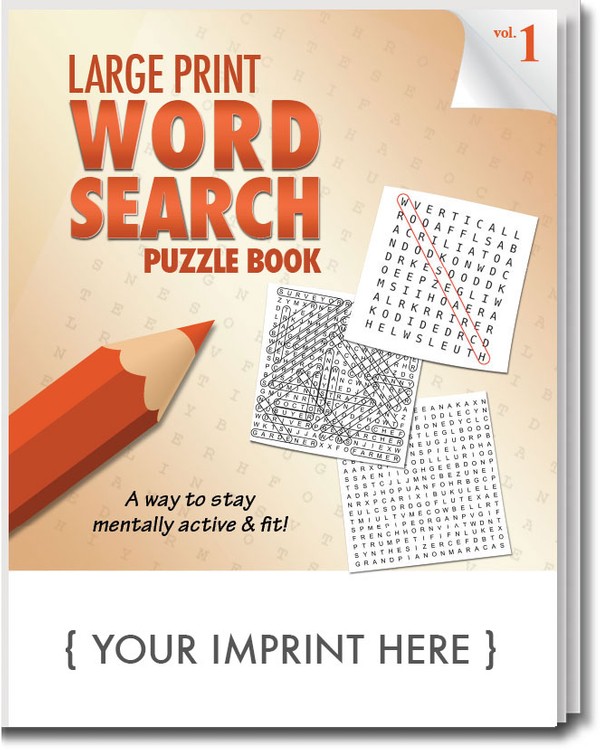 PUZZLE Reserve - Superior PRINT Term Glimpse Puzzle E-book - Sum 1 image regarding Large Printable Word Search known as PUZZLE E book - Significant PRINT Phrase Glance Puzzle E-book - Quantity 1
