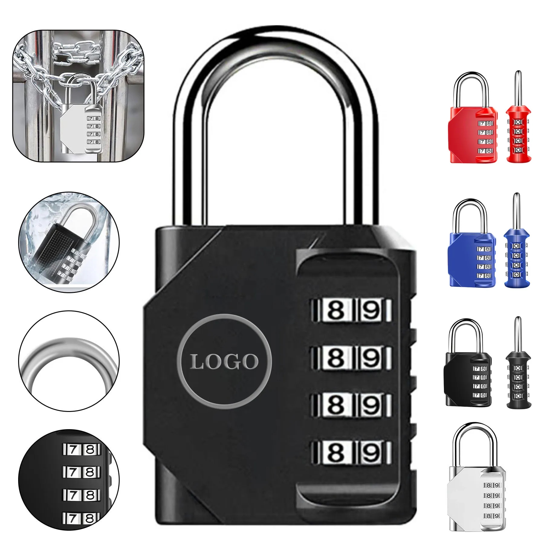 Outdoor 4 Digit Combination Lock 14