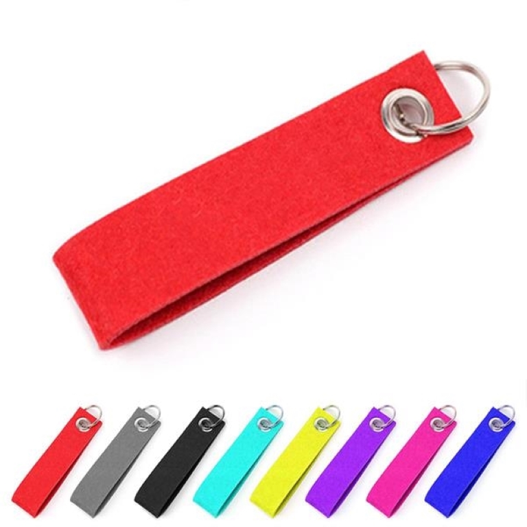 Felt Bracelet Wristband Keychain