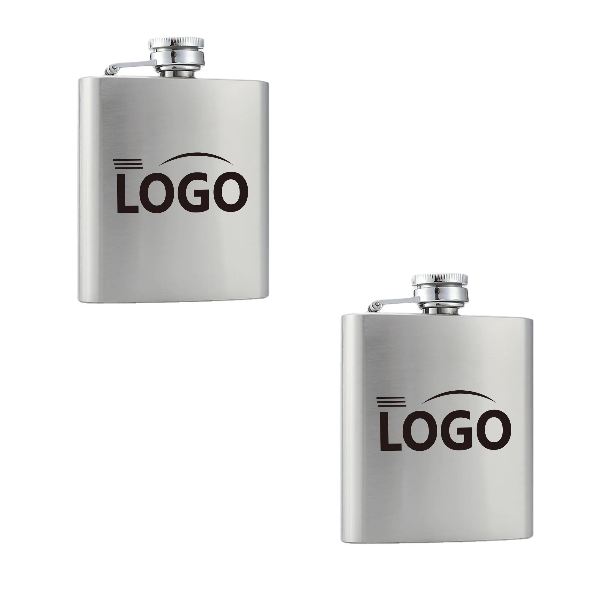3 OZ Stainless Steel Flask 4