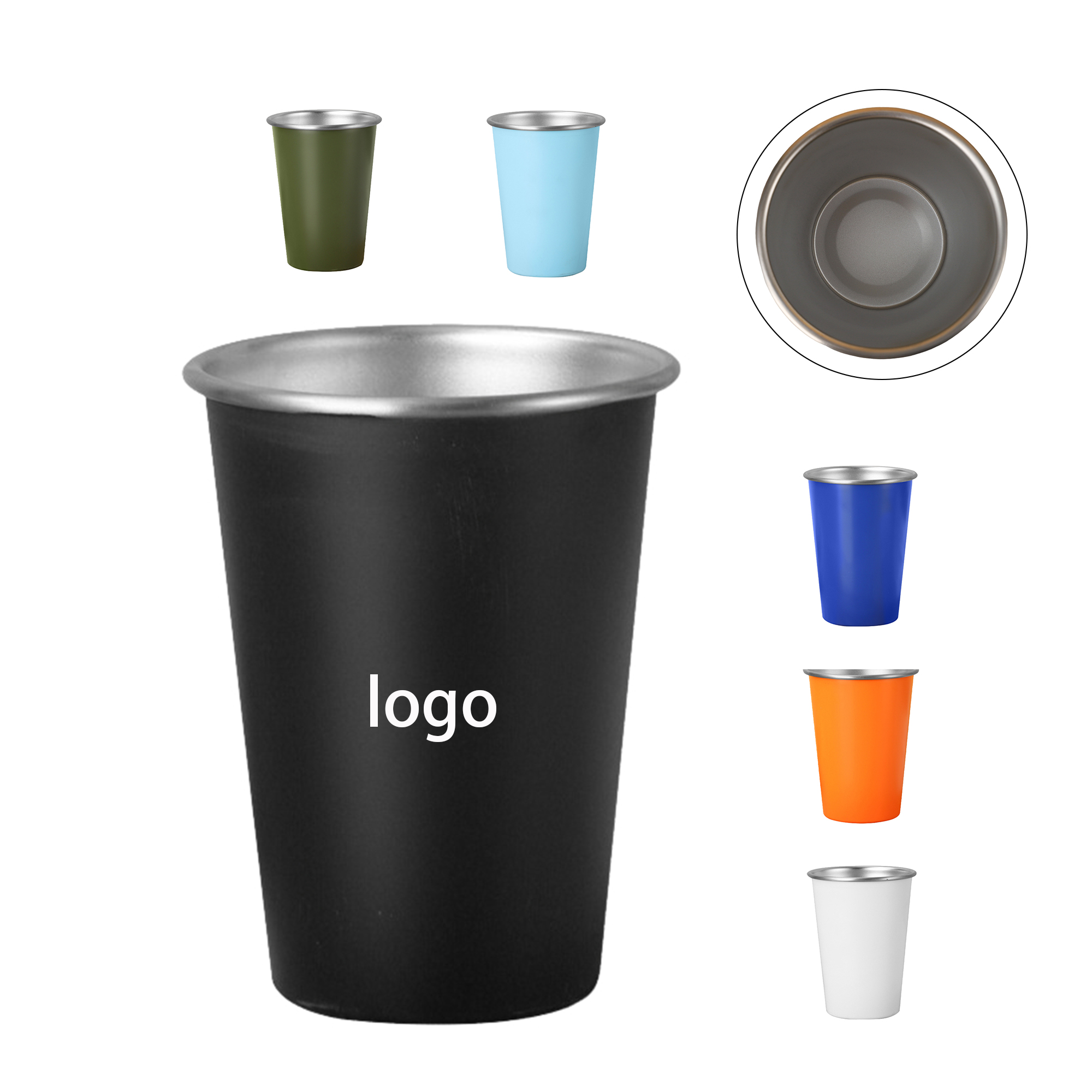 Curled Edge Water Cup 2