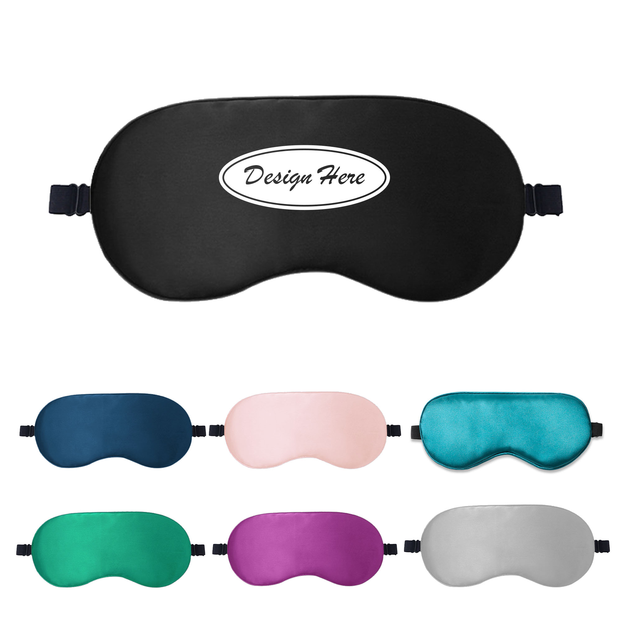 Adjustable Silk Sleep Mask for Ultimate Comfort and Relaxation 7