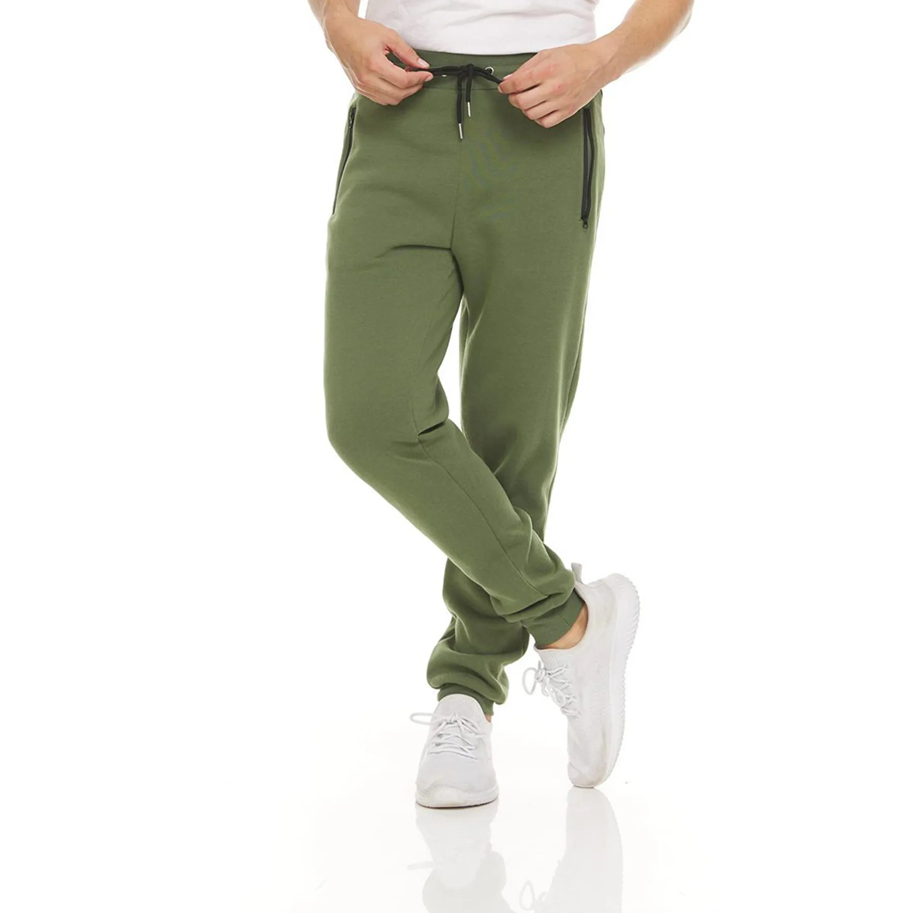 Fleece Active Athletic Workout Jogger Sweatpants 24