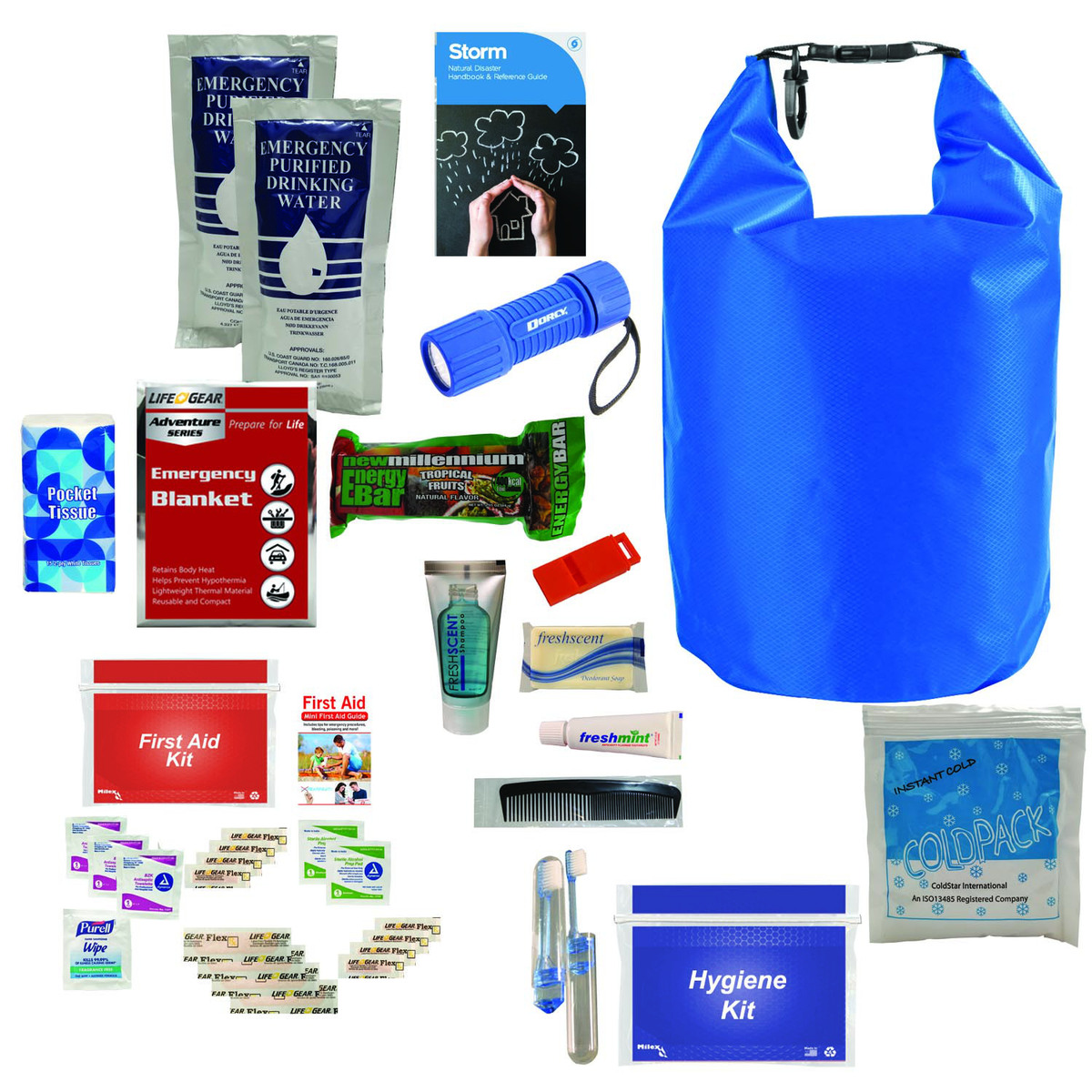 Dry Bag Survival Kit S75 Safety Made