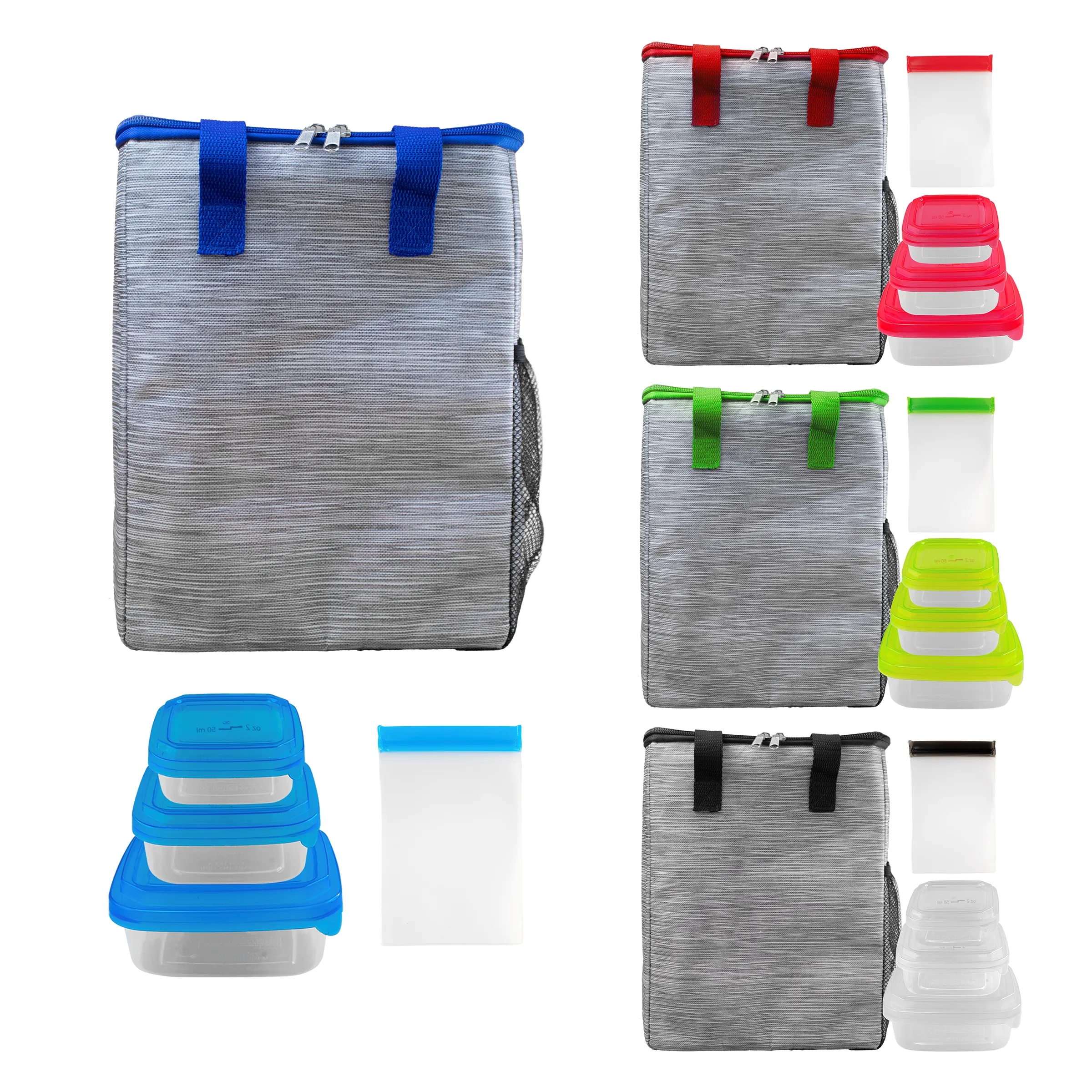 Portion Control & Snack Tote Set 2