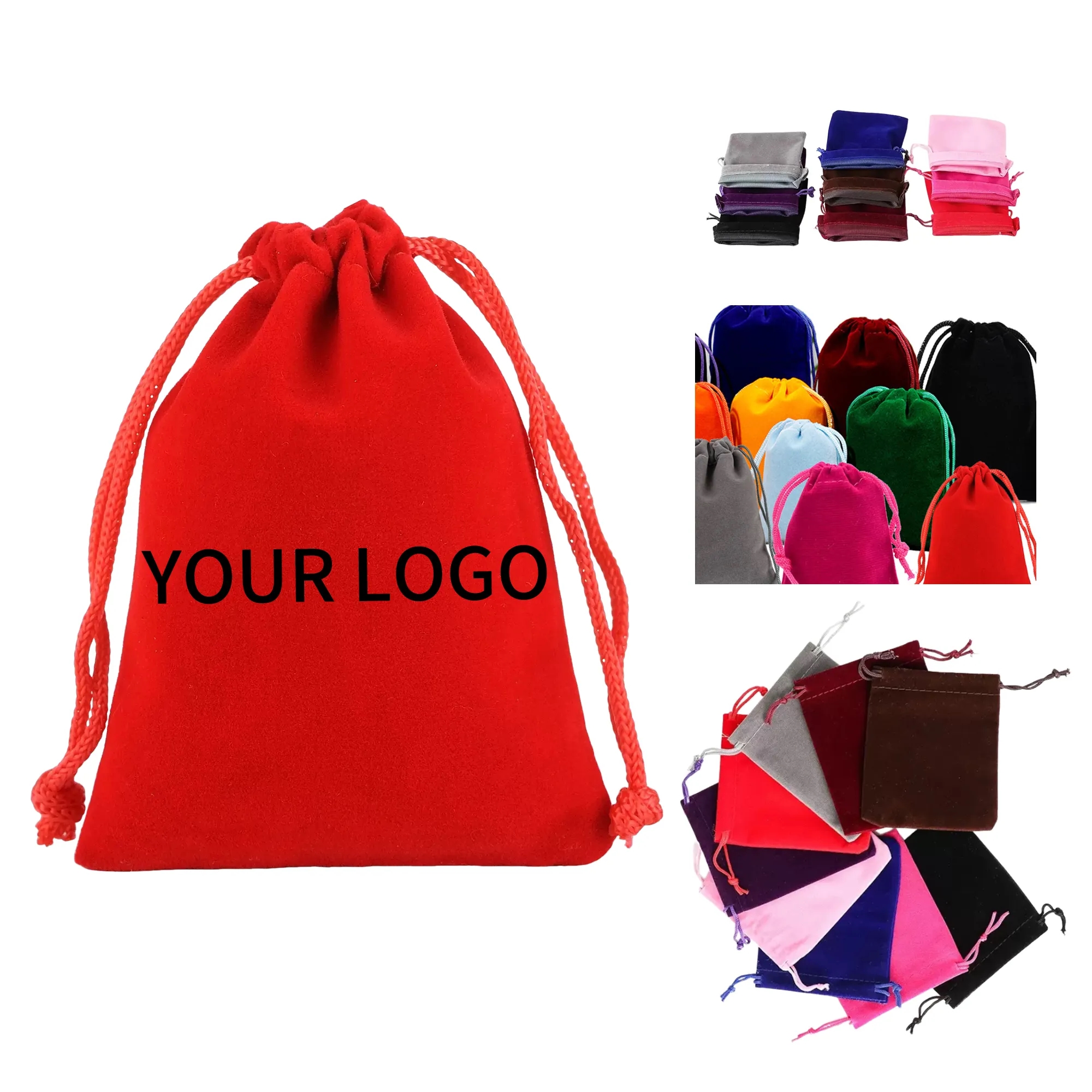 Velvet Drawstring Bag