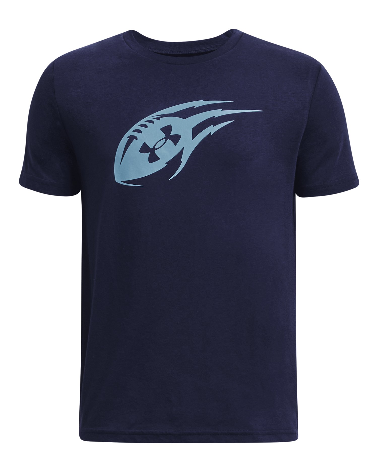 Boys' UA Football Icon Short Sleeve, custom youth shirt with logo imprint 10