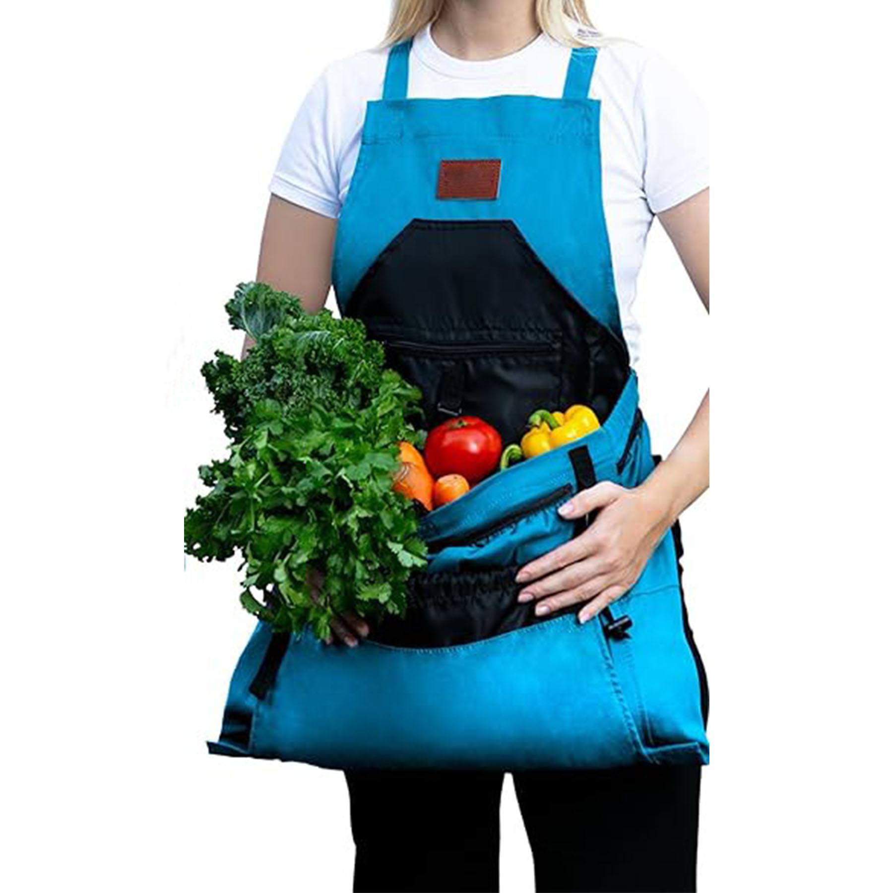Internal Drawstring Gardening Apron Pocket 9