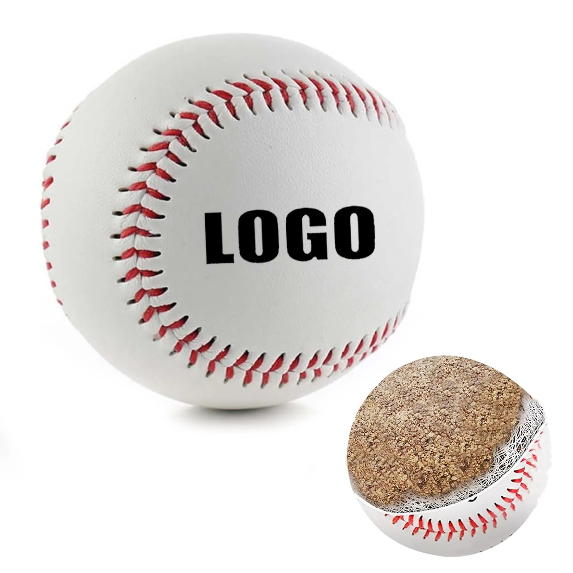 Custom Official Size 9 inch Hard Baseball 3