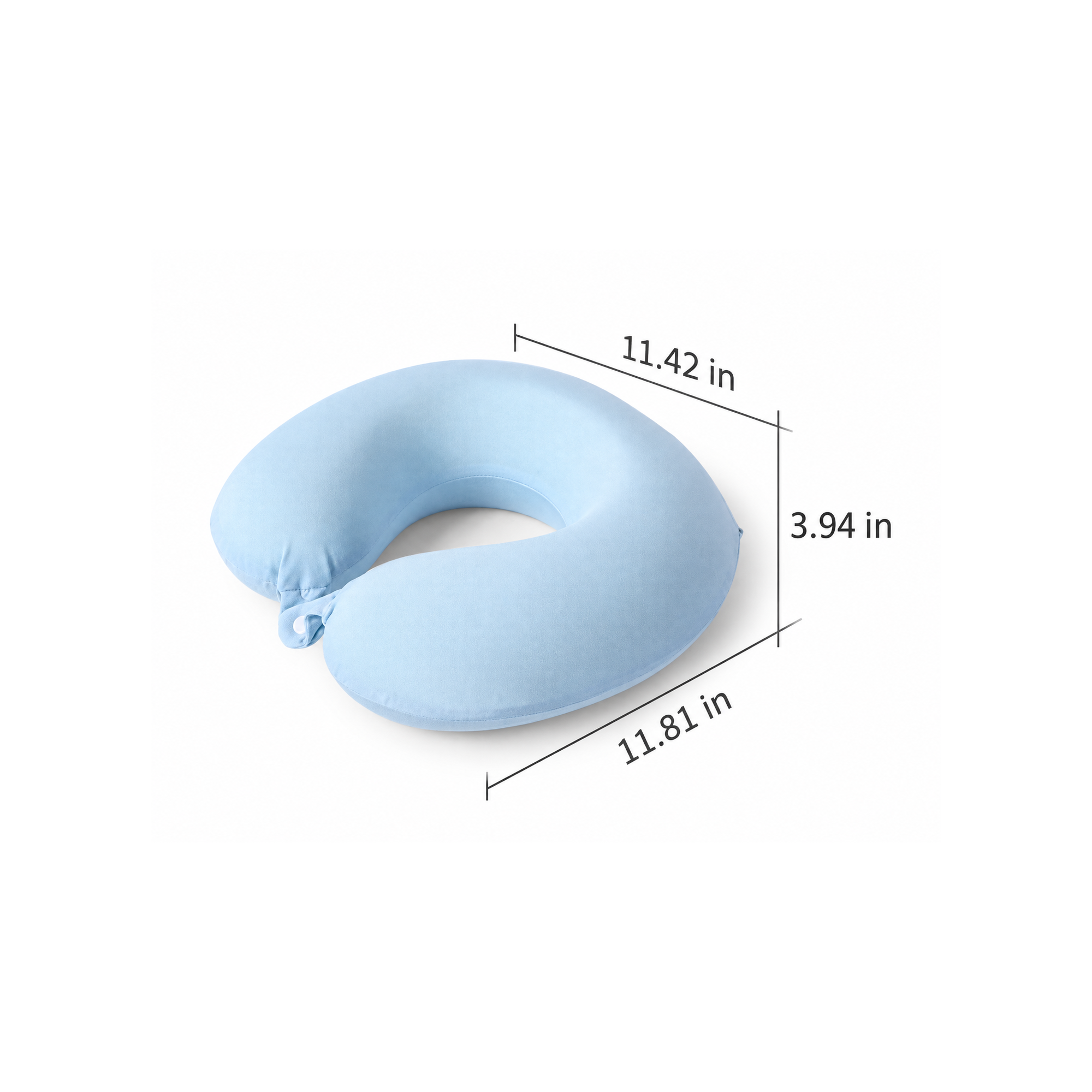 Cooling U-Shaped Travel Neck Pillow 3